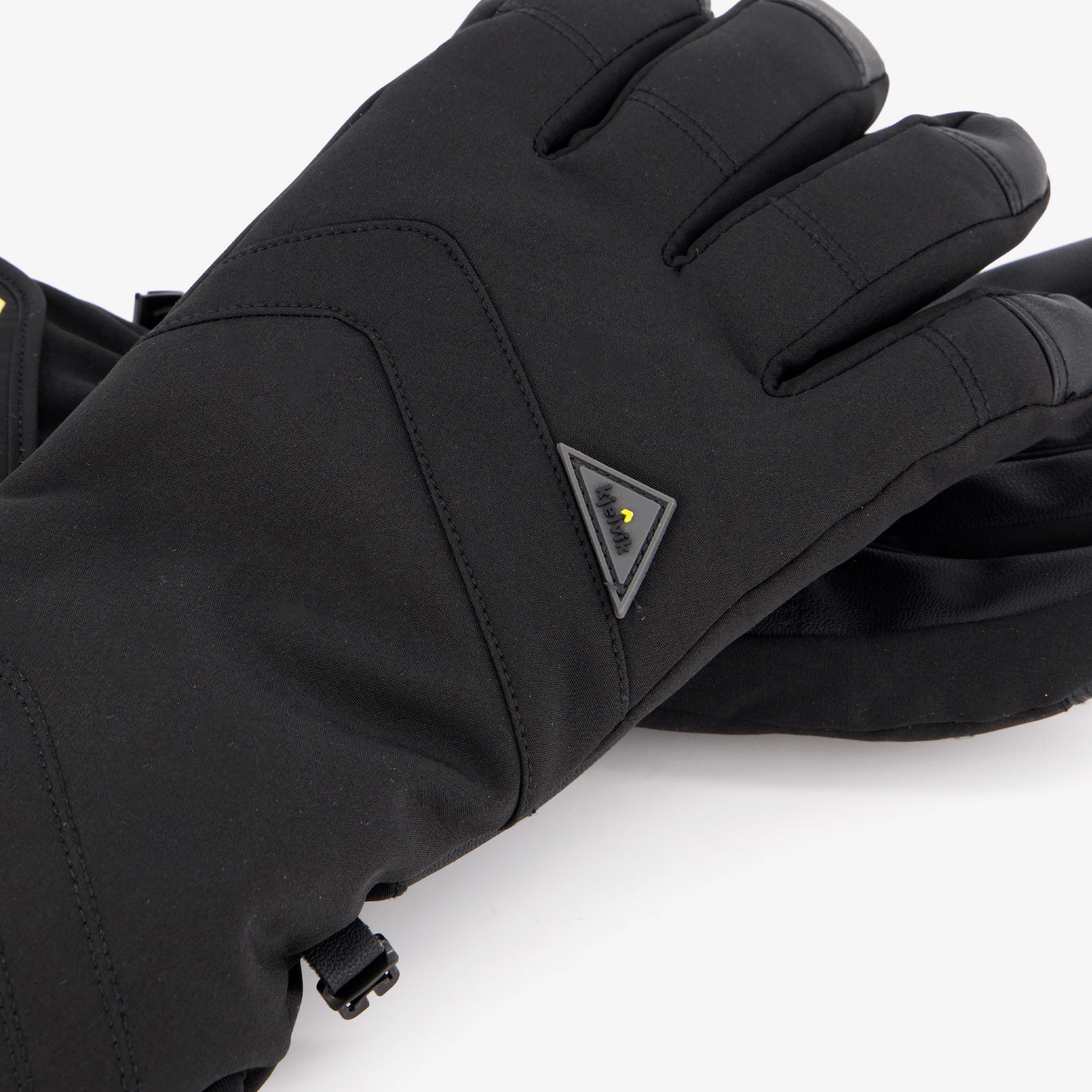 Kjelvik heren softshell skihandschoenen zwart sjaals, mutsen & handschoenen – foto 3