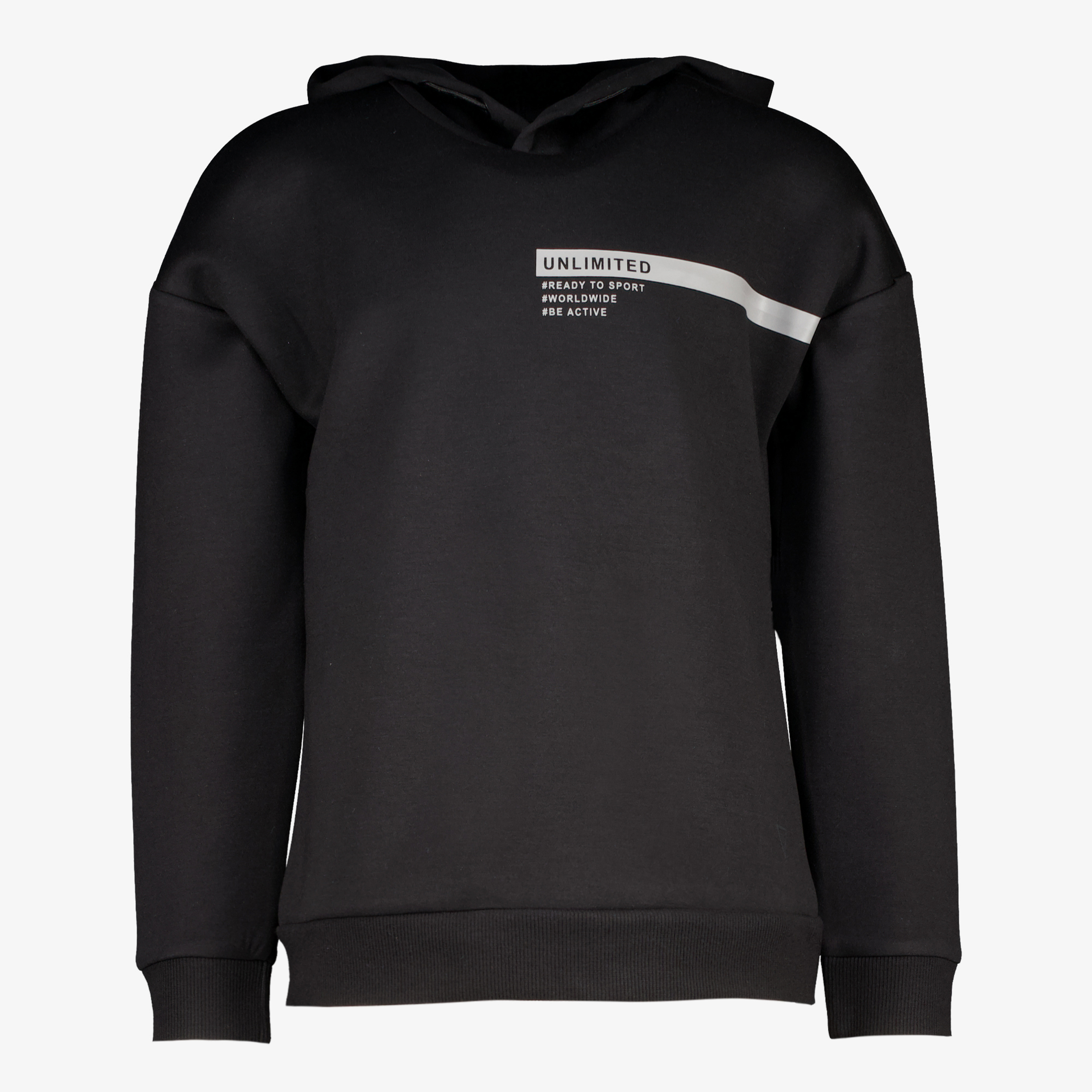 Osaga jongens hoodie zwart Osaga jongens hoodie zwart