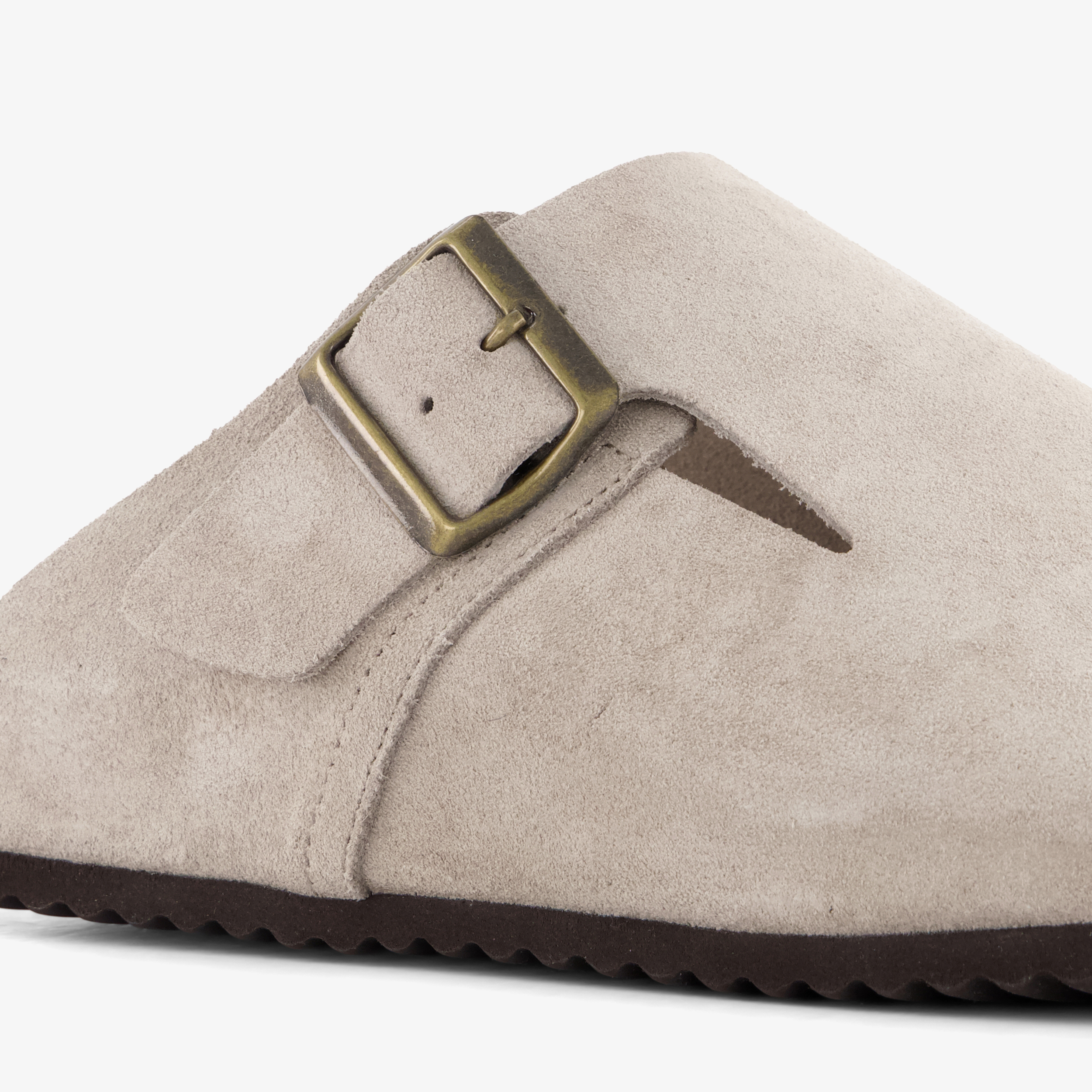 Hush Puppies suède heren clogs taupe – foto 5