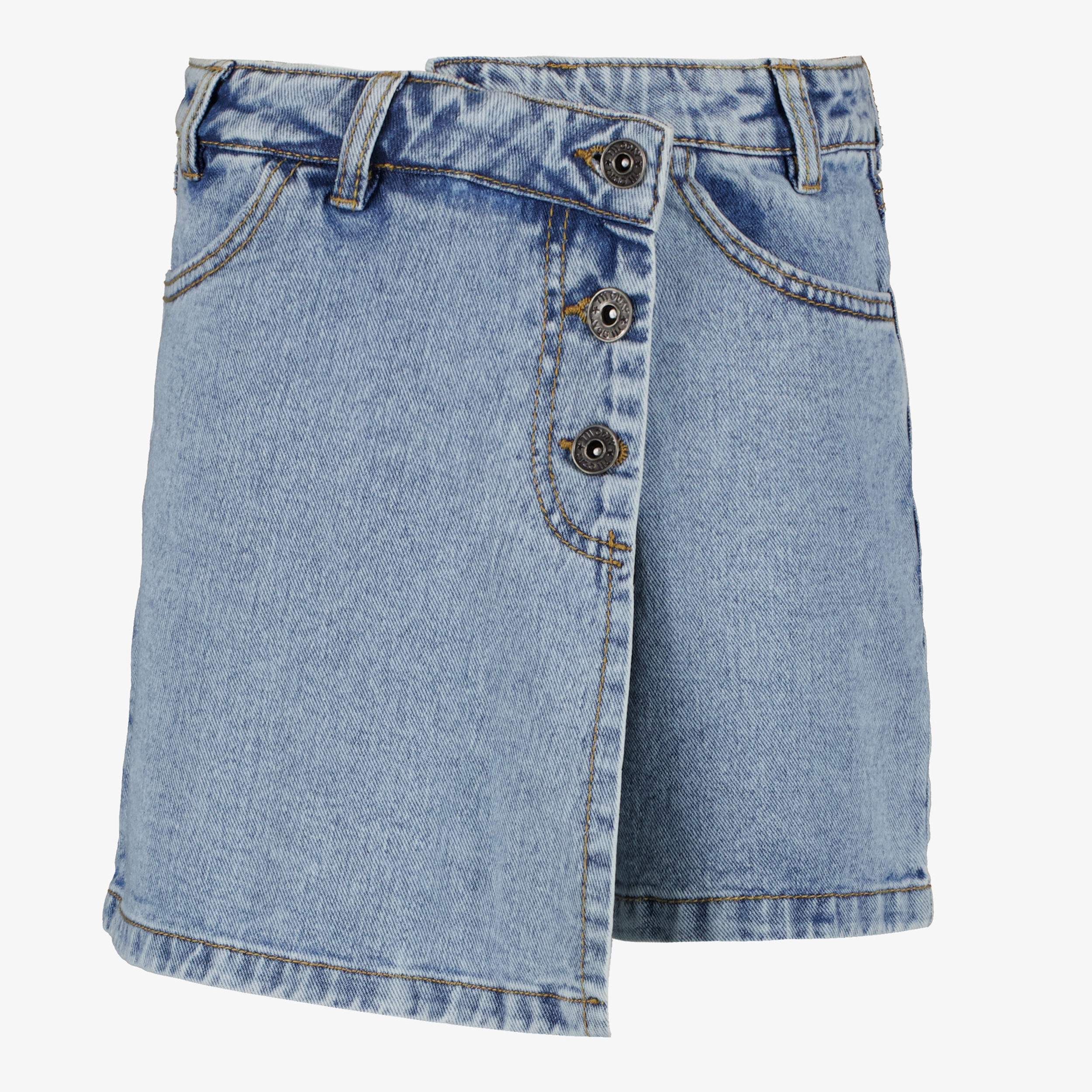 TwoDay meisjes denim skort blauw