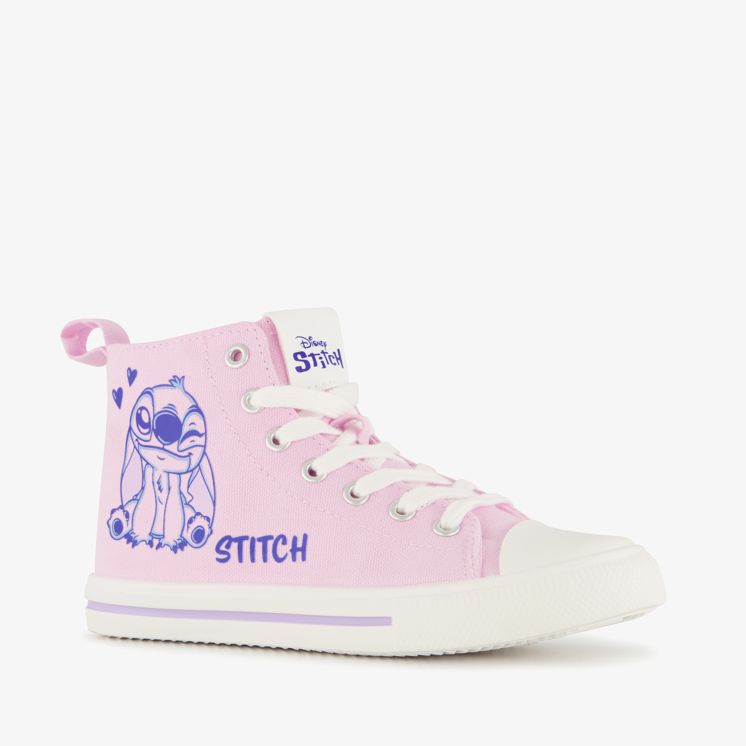 Lilo & Stitch hoge meisjes sneakers roze