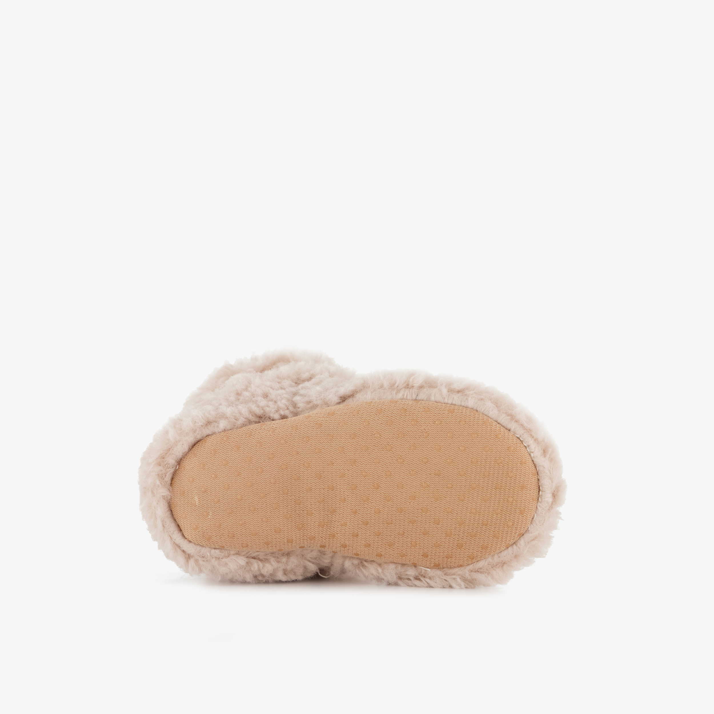 Thu!s baby teddy pantoffels beige meisjes – foto 3