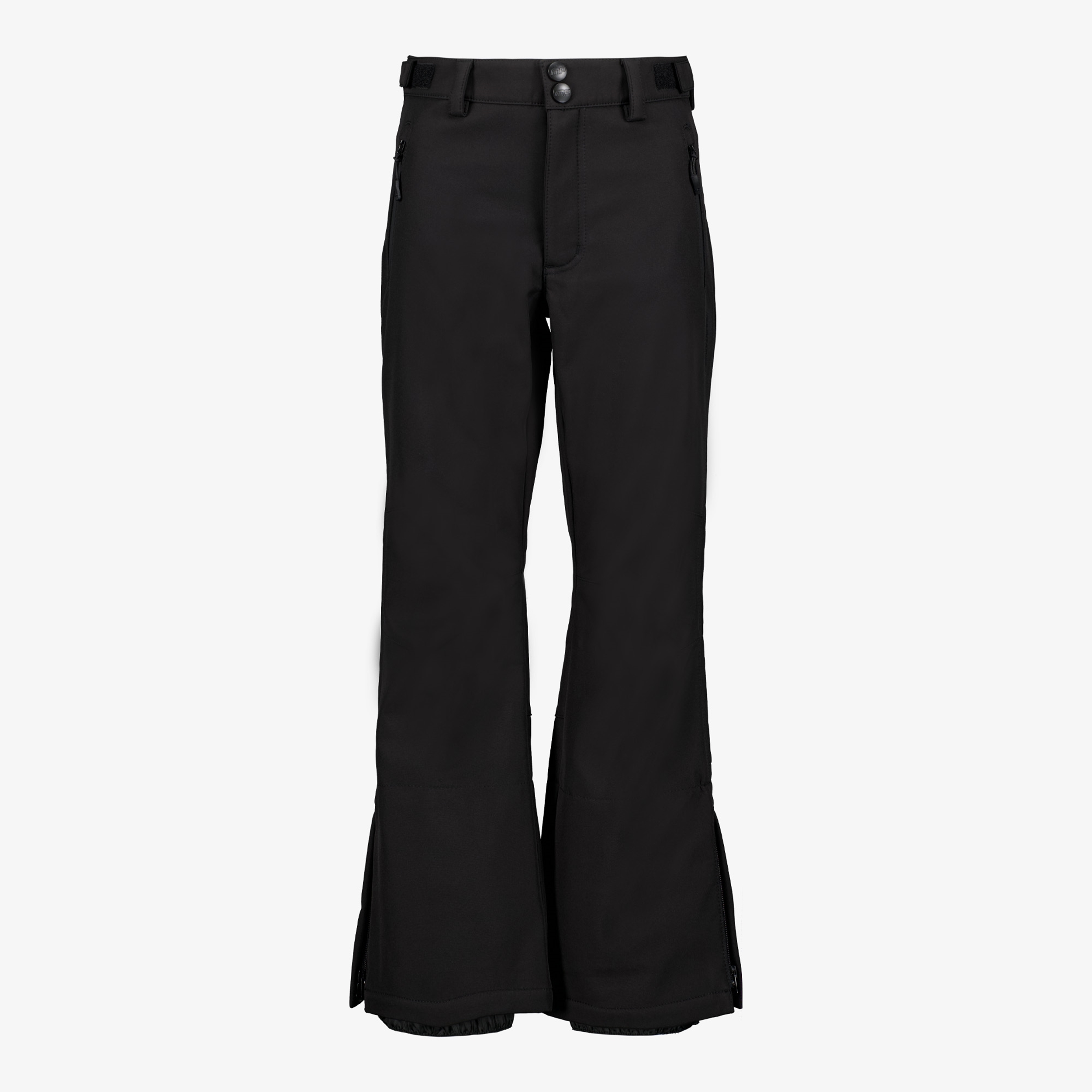 Mountain Peak kinder softshell skibroek zwart