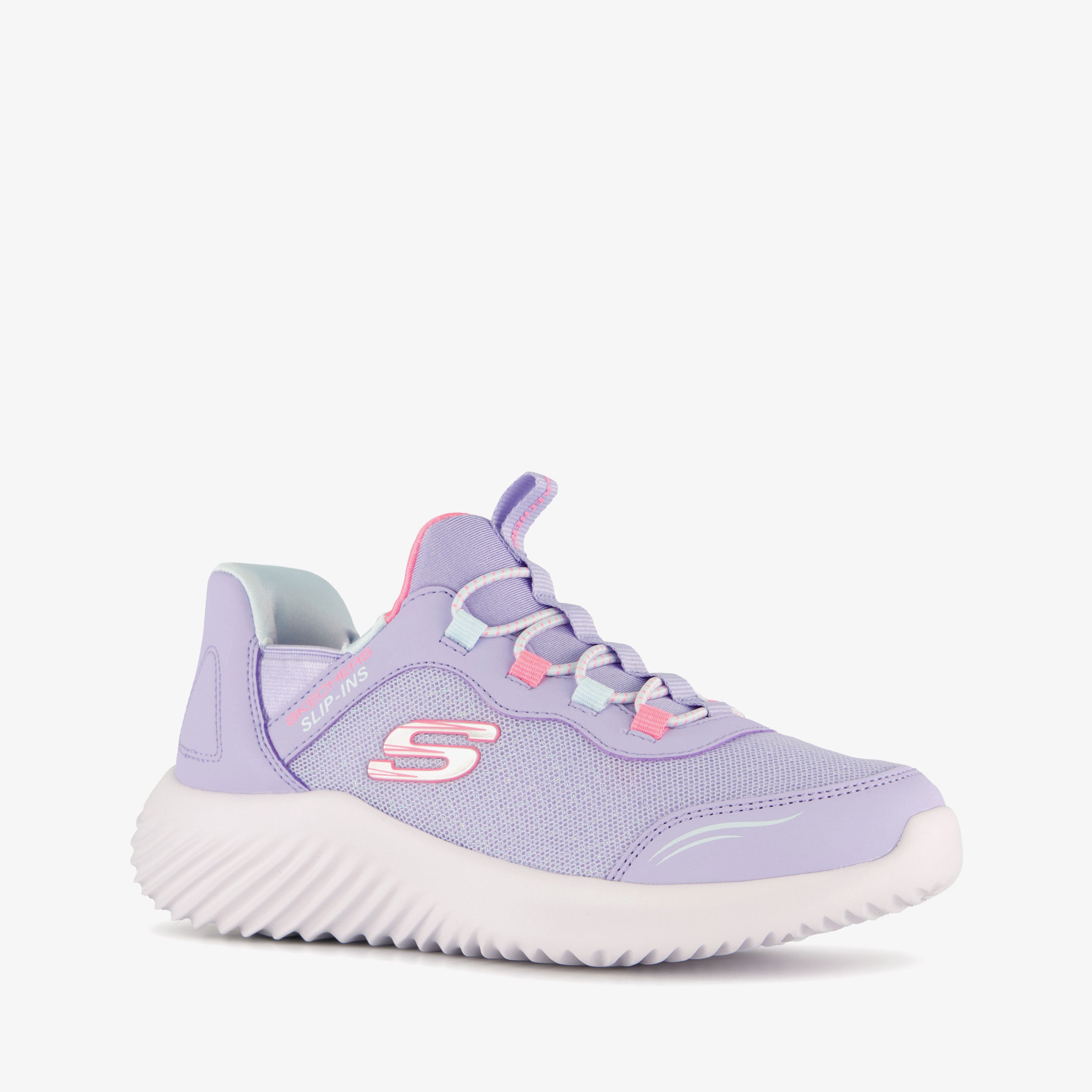 Skechers Slip-ins Bounder meisjes sneakers paars