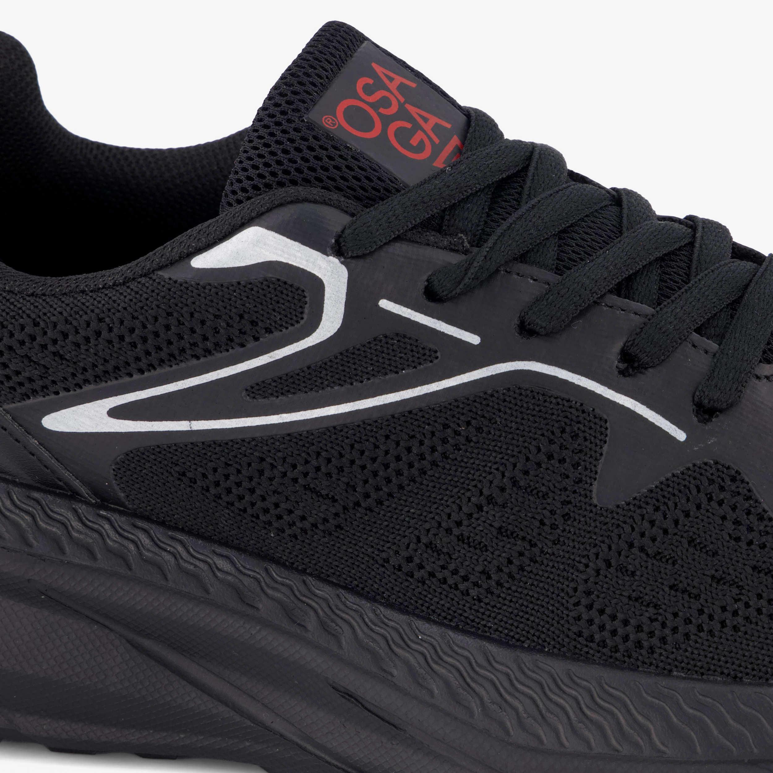 Osaga Block kinder sportschoenen zwart meisjes sneakers – foto 5