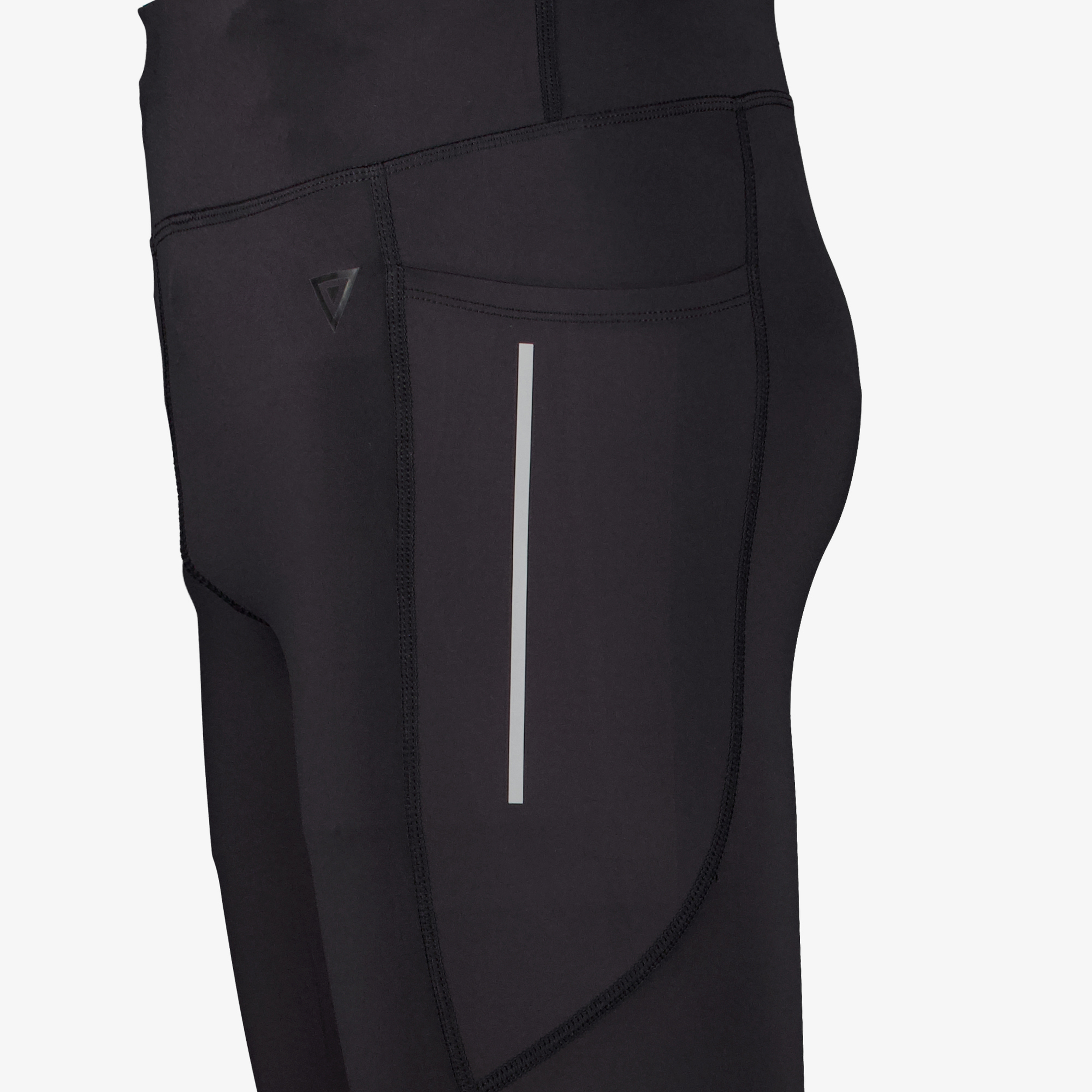 Osaga Dry heren hardloopbroek met rits zwart broeken & shorts – foto 2