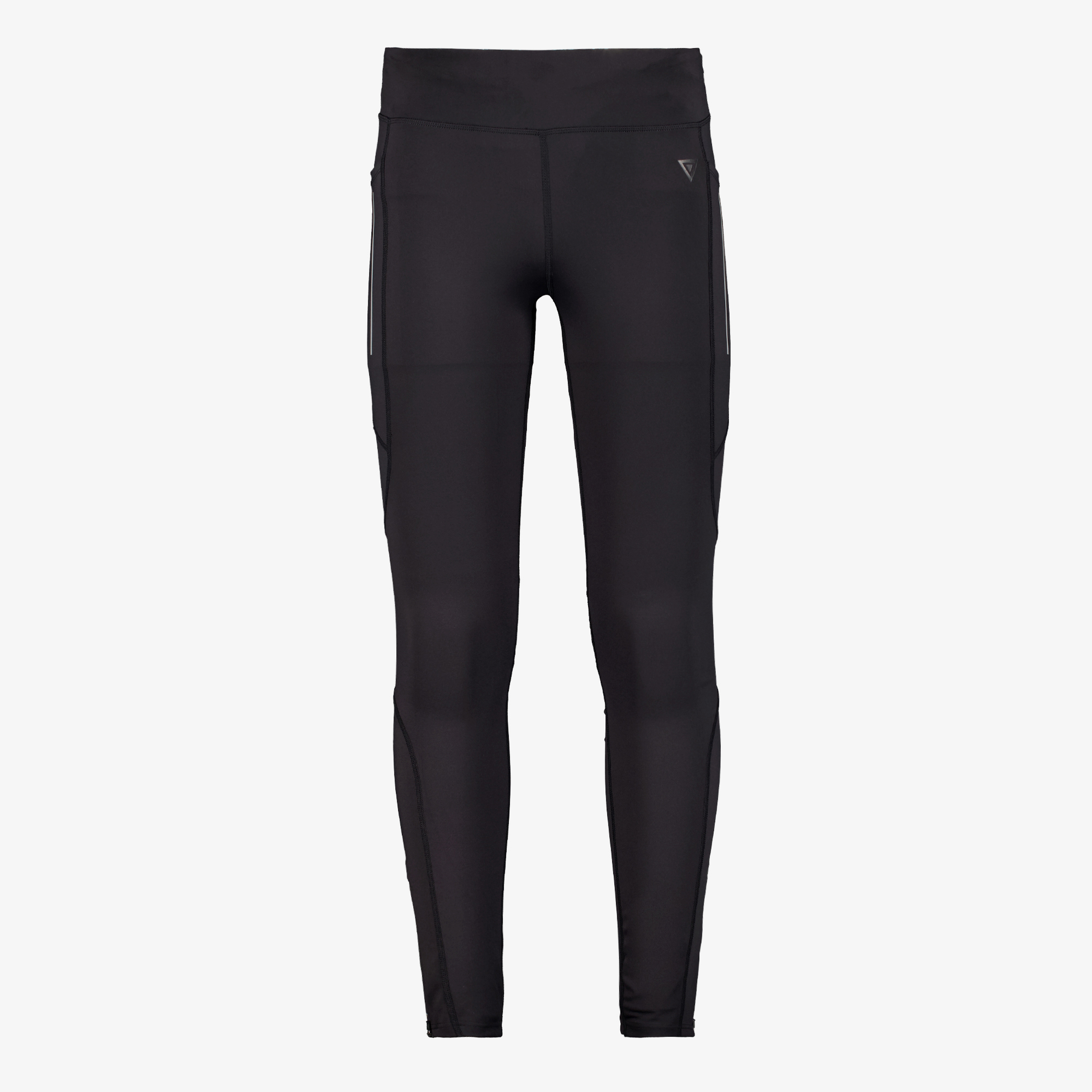 Osaga Dry heren hardloopbroek met rits zwart broeken & shorts