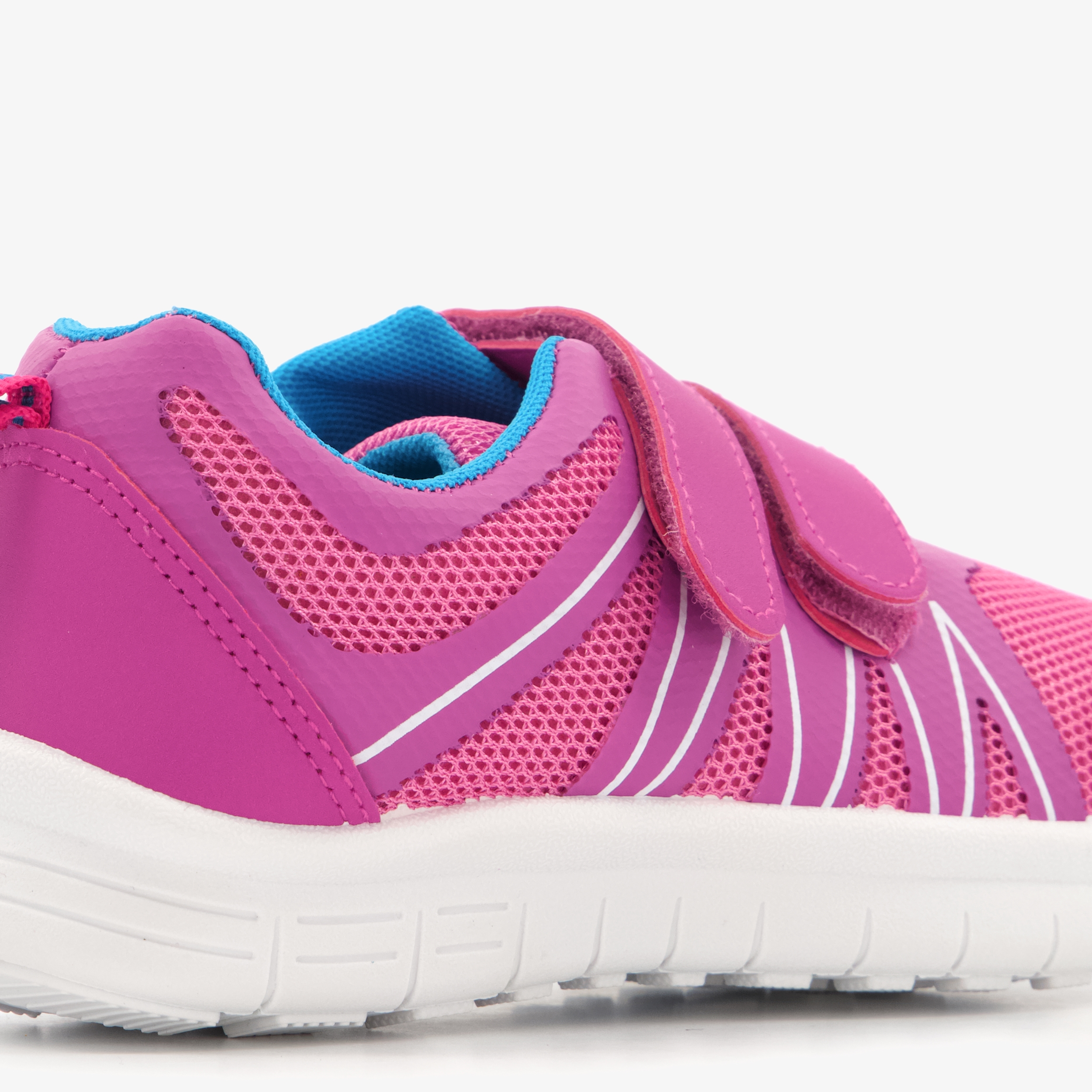Chicane kinder gymschoenen klittenband roze blauw meisjes – foto 5
