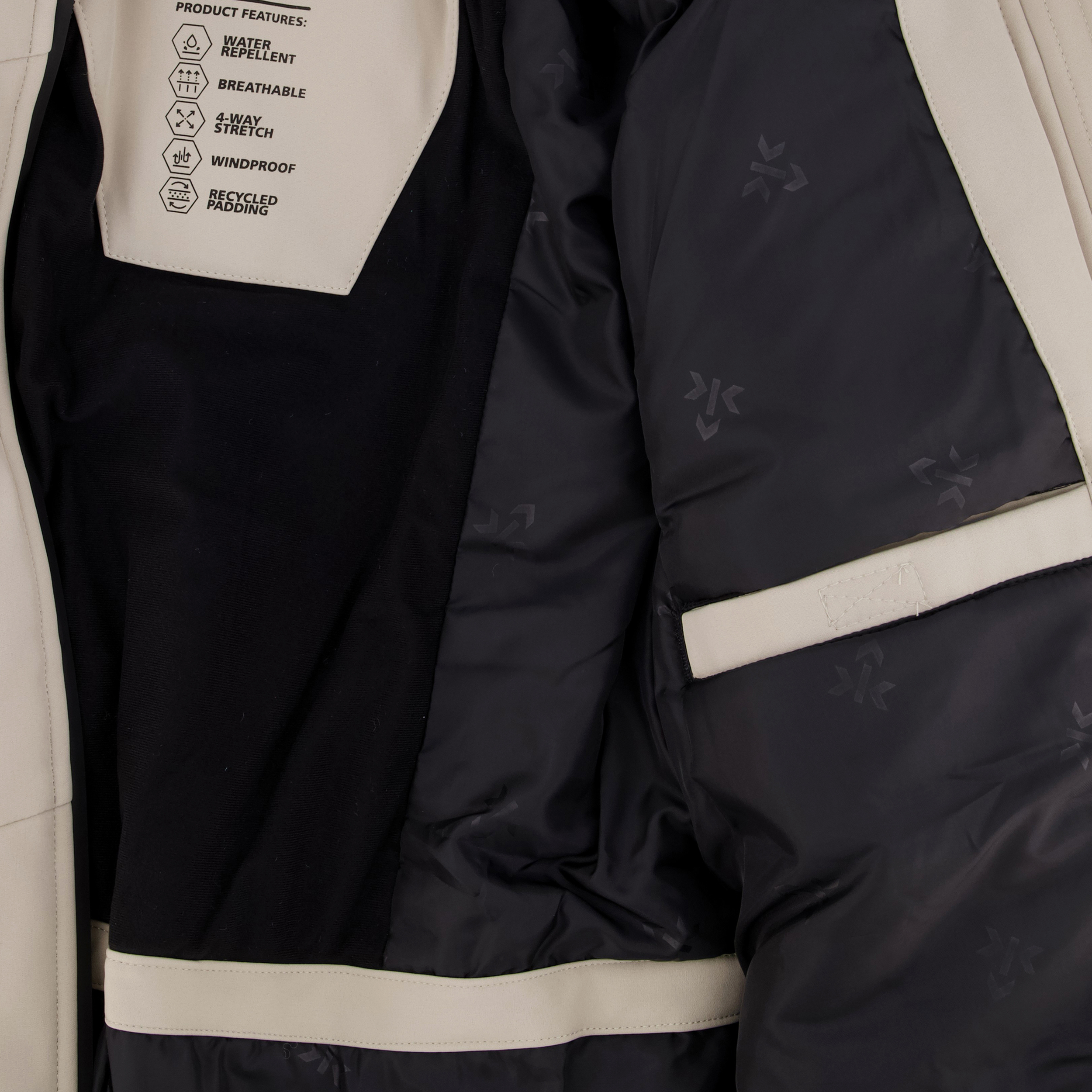 Kjelvik softshell dames winterjas beige jassen – foto 4