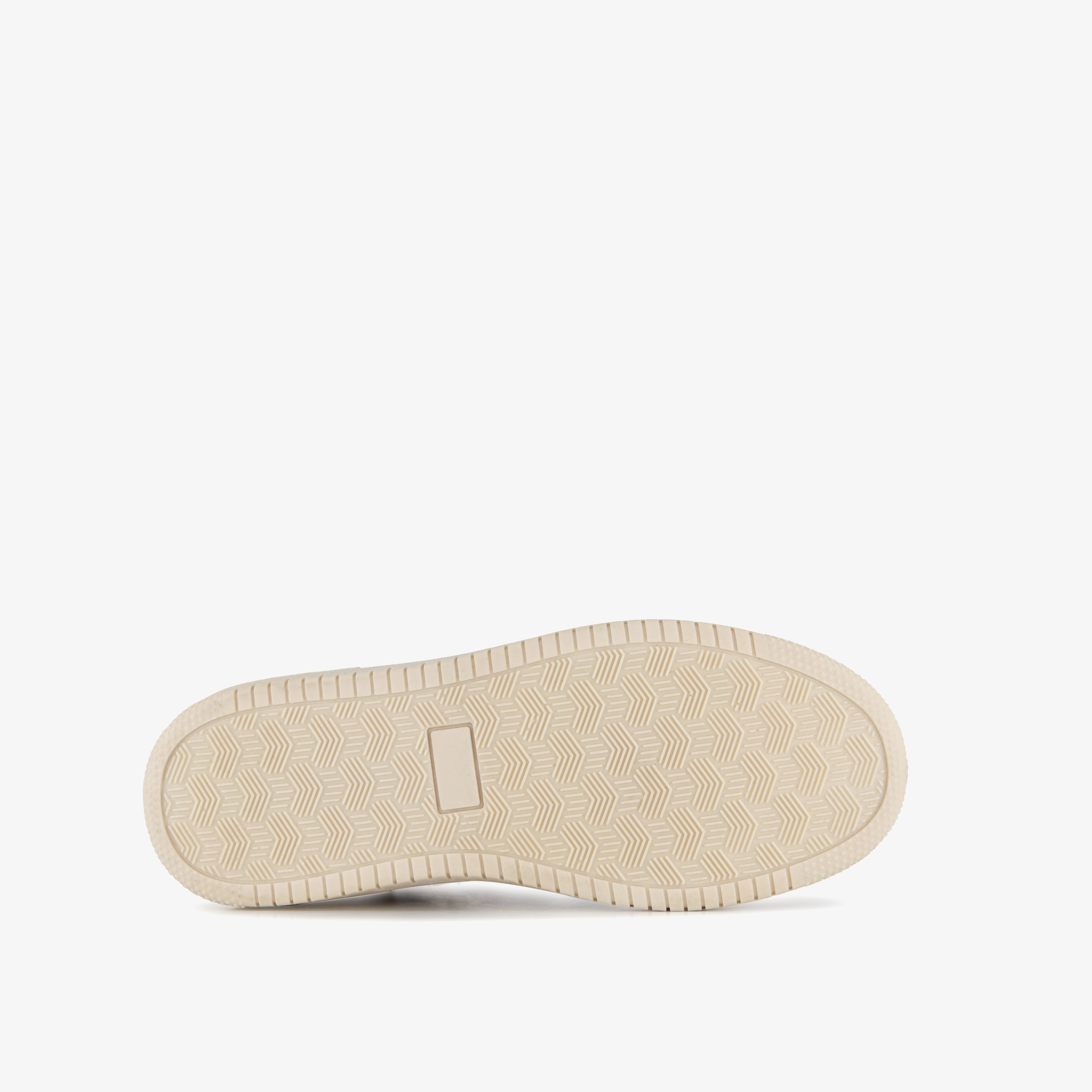 Blue Box hoge meisjes sneakers met panterprint beige parelmoer – foto 3