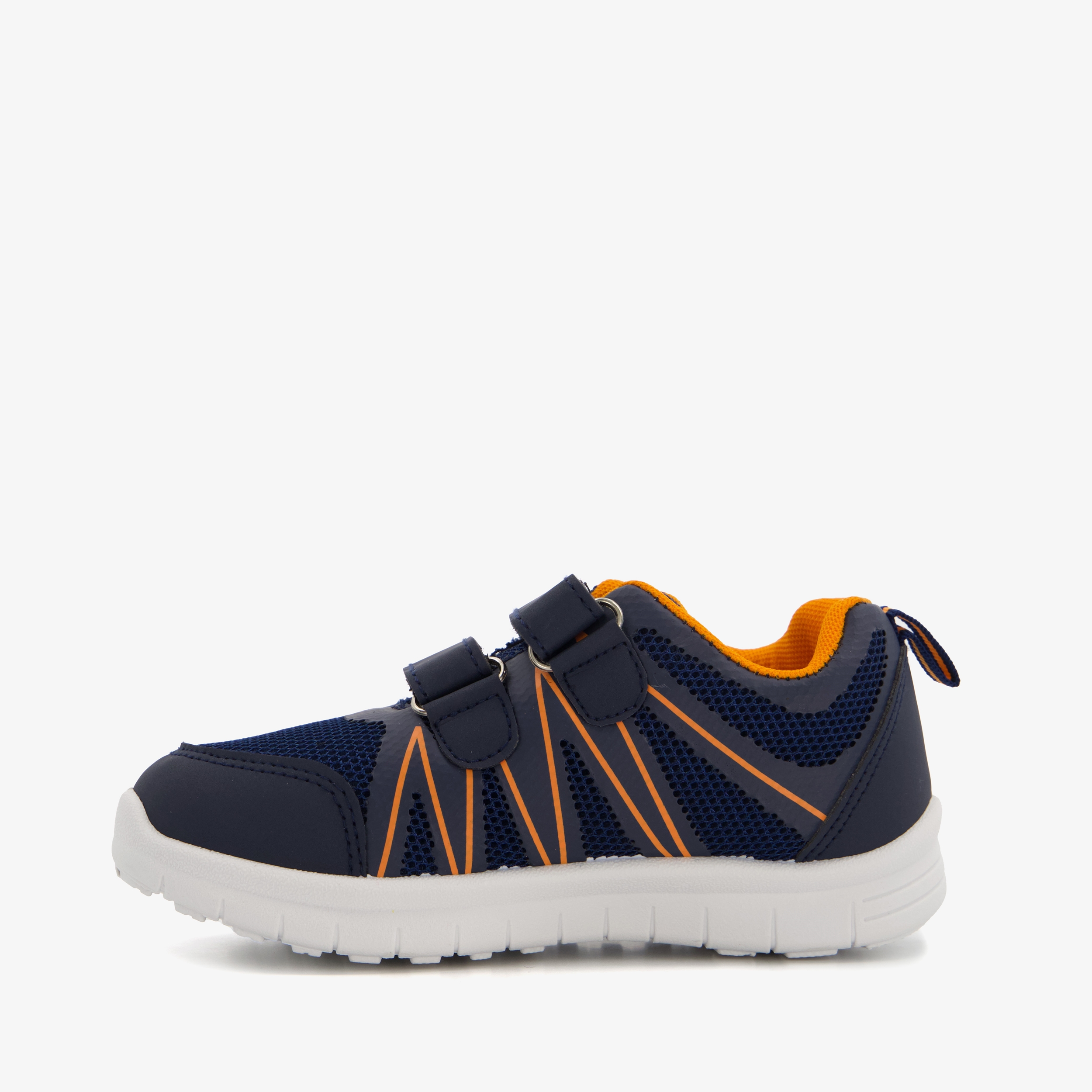 Chicane kinder gymschoenen klittenband blauw oranje jongens – foto 2