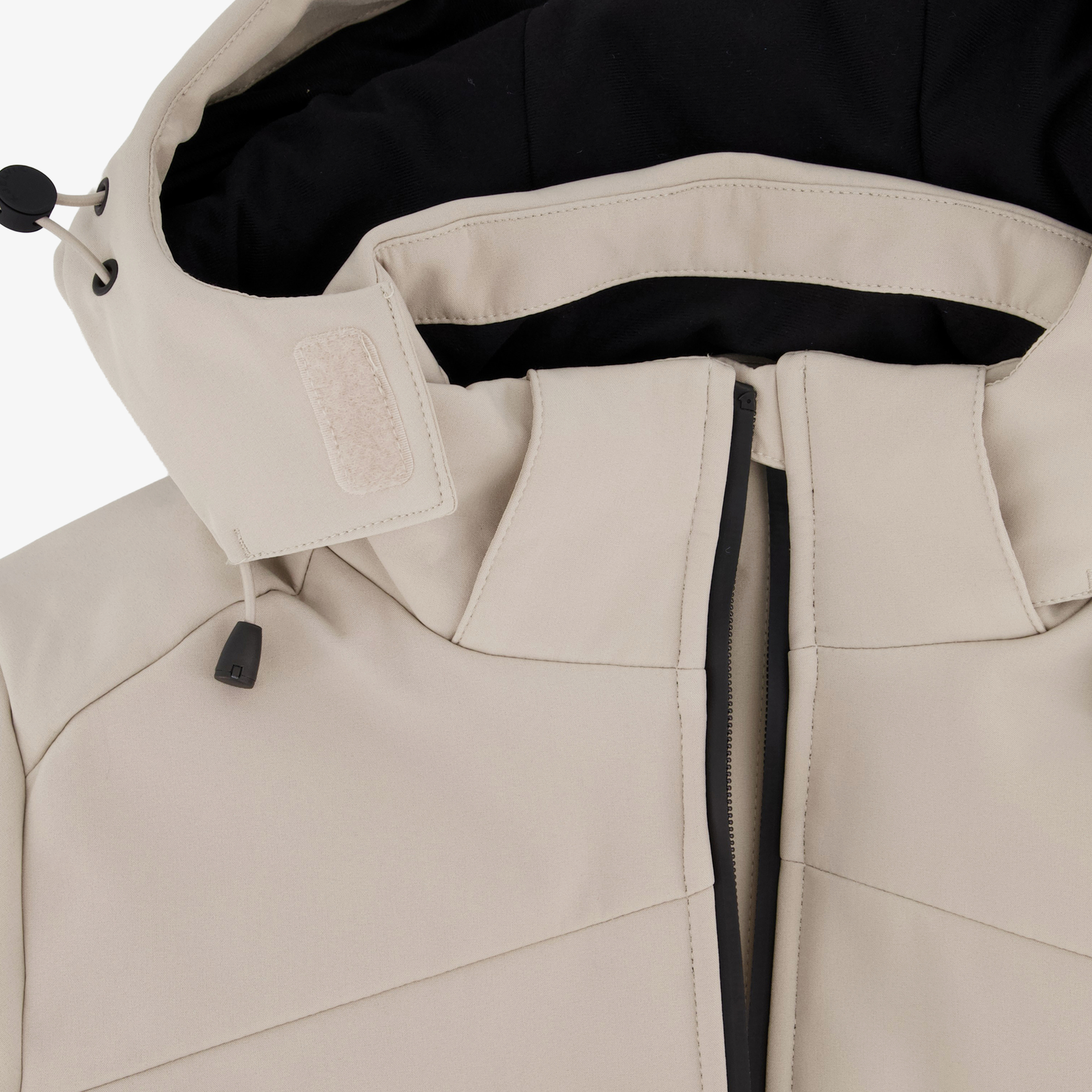 Kjelvik softshell dames winterjas beige jassen – foto 3