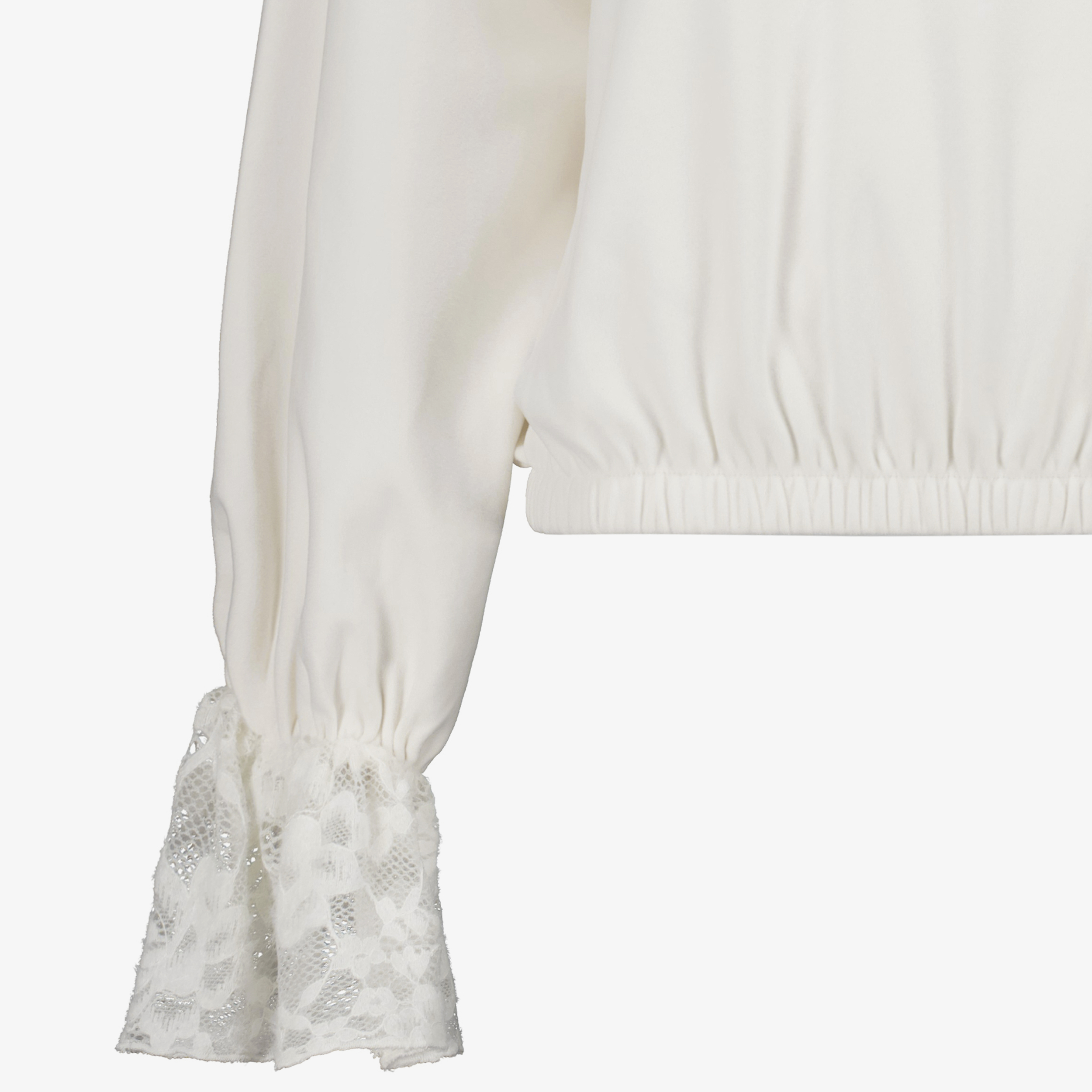TwoDay dames sweater met kanten details wit truien & vesten – foto 3