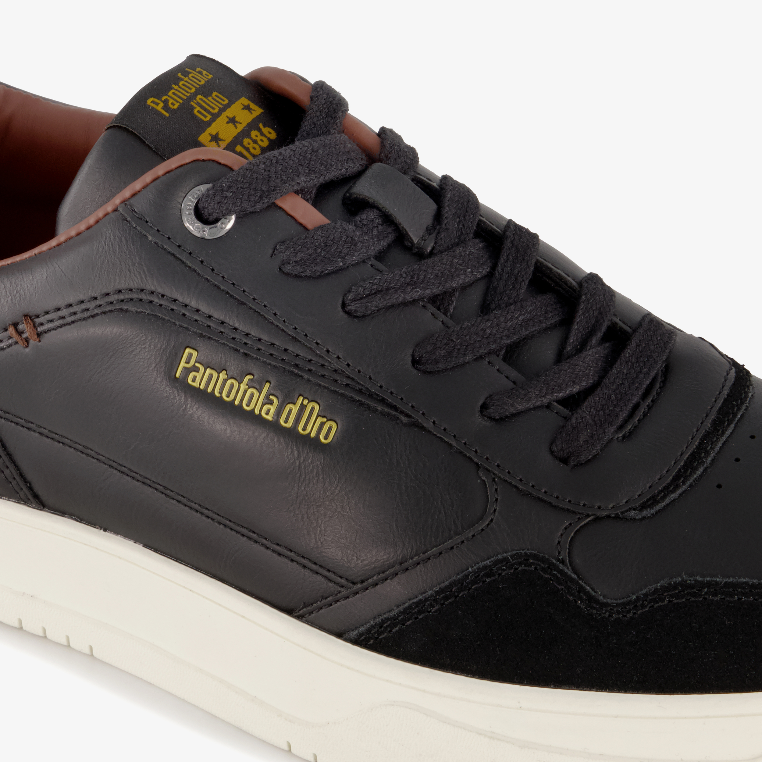 Pantofola d'Oro heren sneakers zwart – foto 5