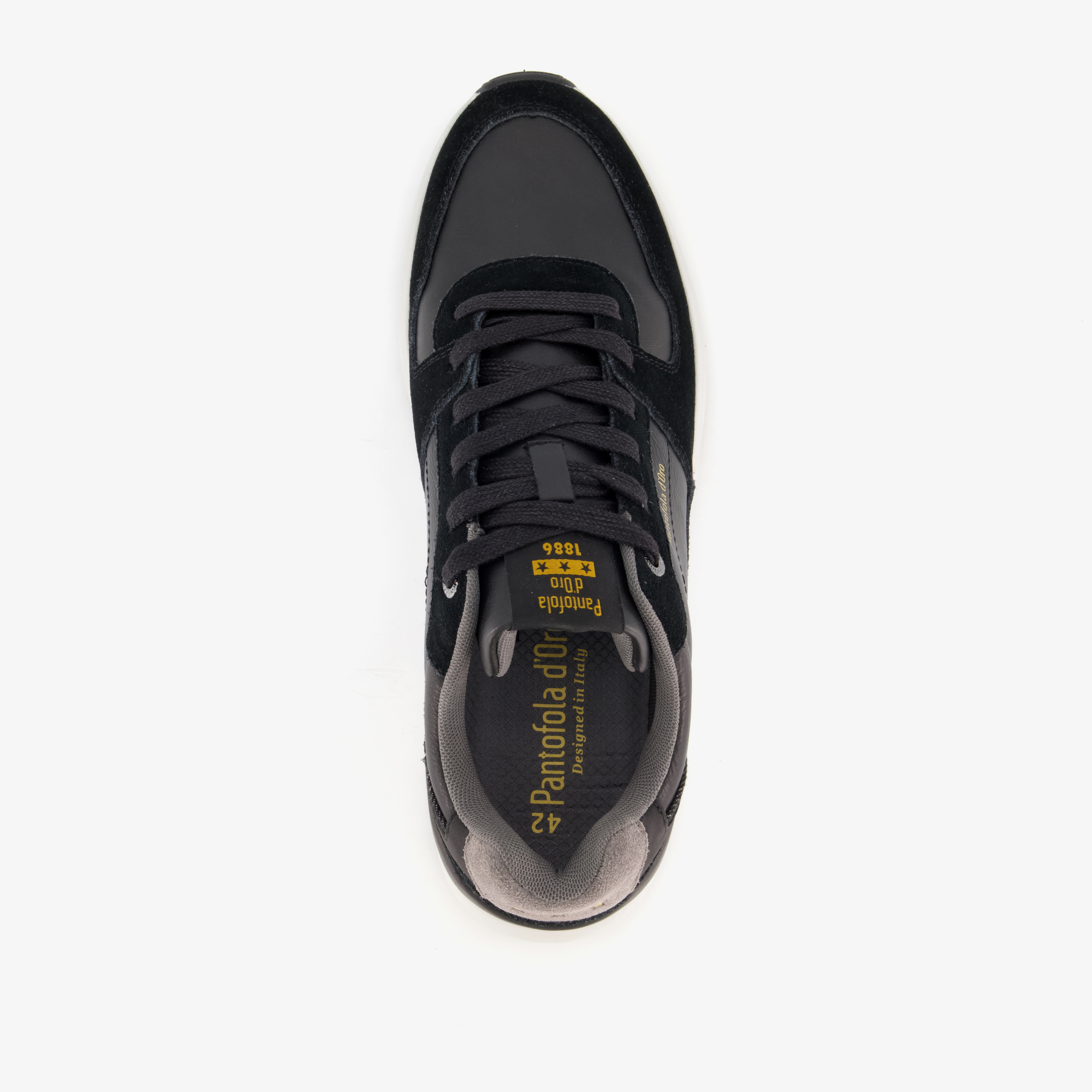 Pantofola d'Oro heren sneakers zwart – foto 4
