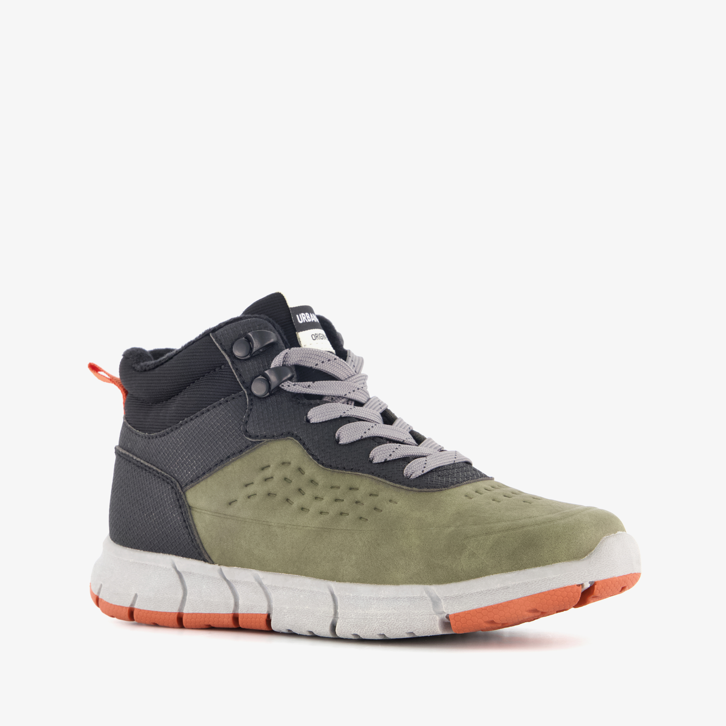 Blue Box hoge jongens sneakers groen