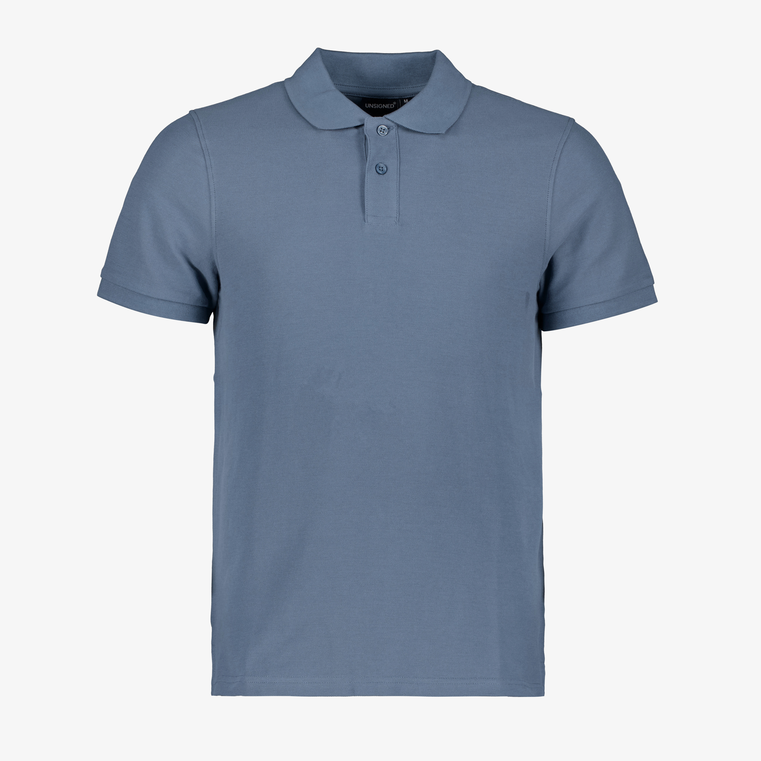 Unsigned heren polo lichtblauw t-shirts & tops