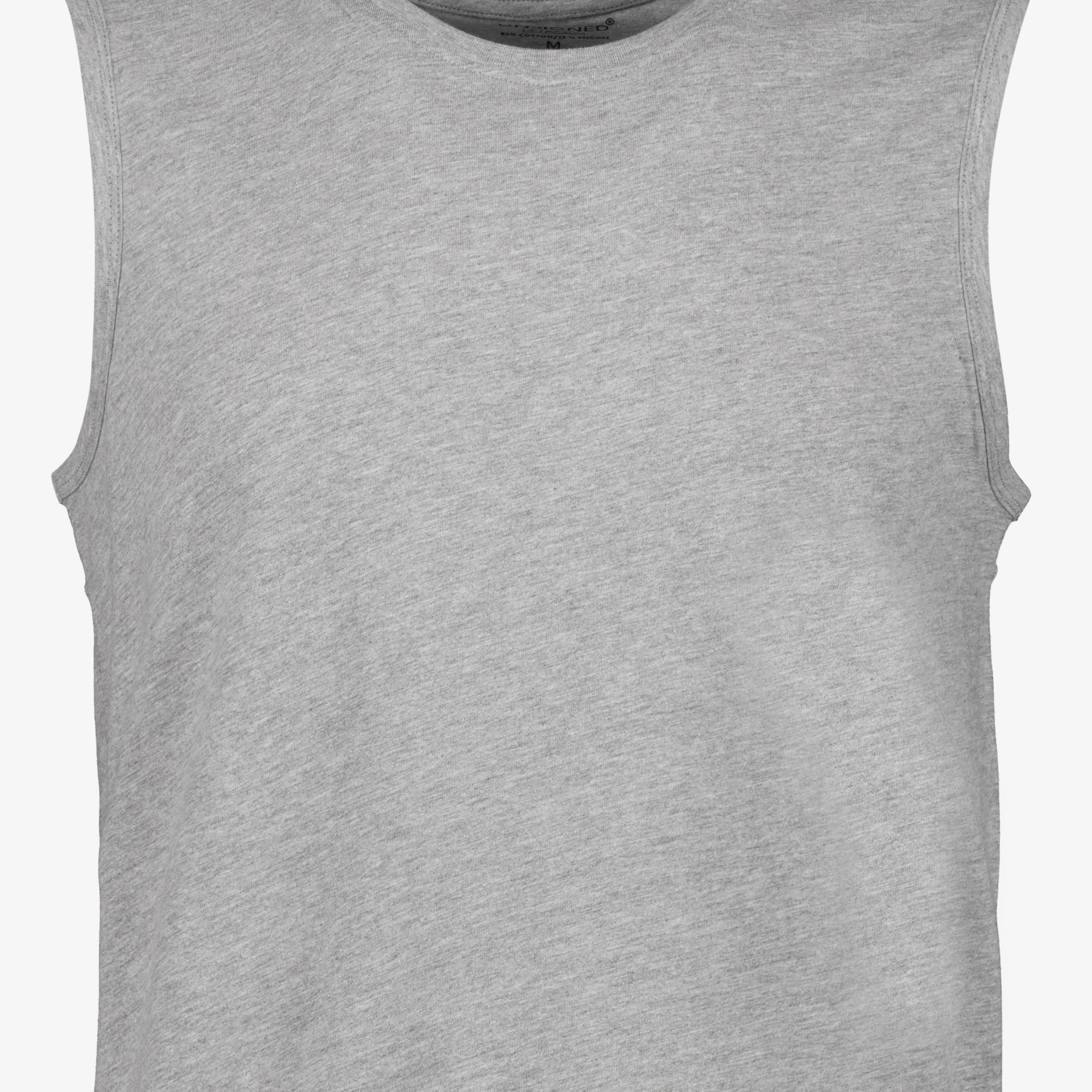 Unsigned basic heren singlet grijs t-shirts & tops – foto 2