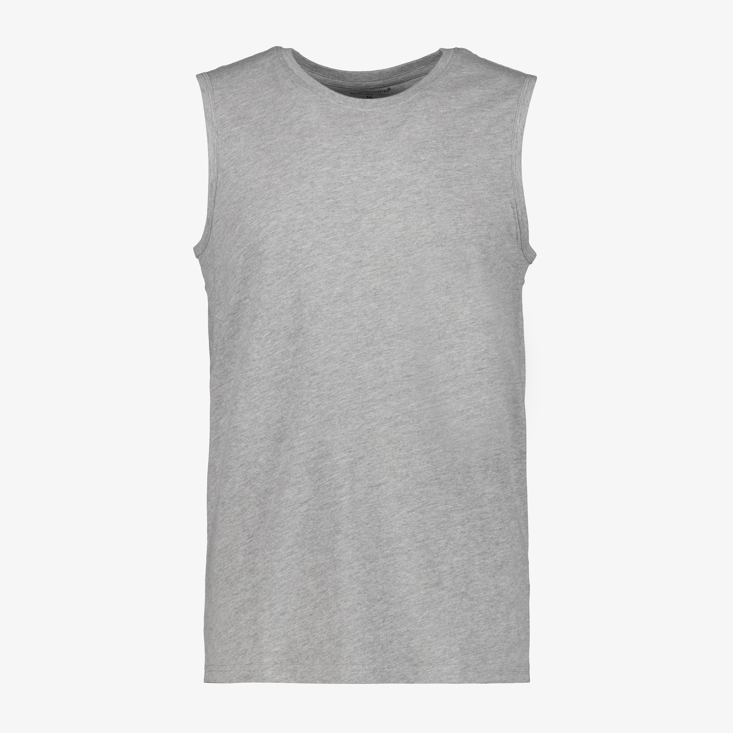 Unsigned basic heren singlet grijs t-shirts & tops