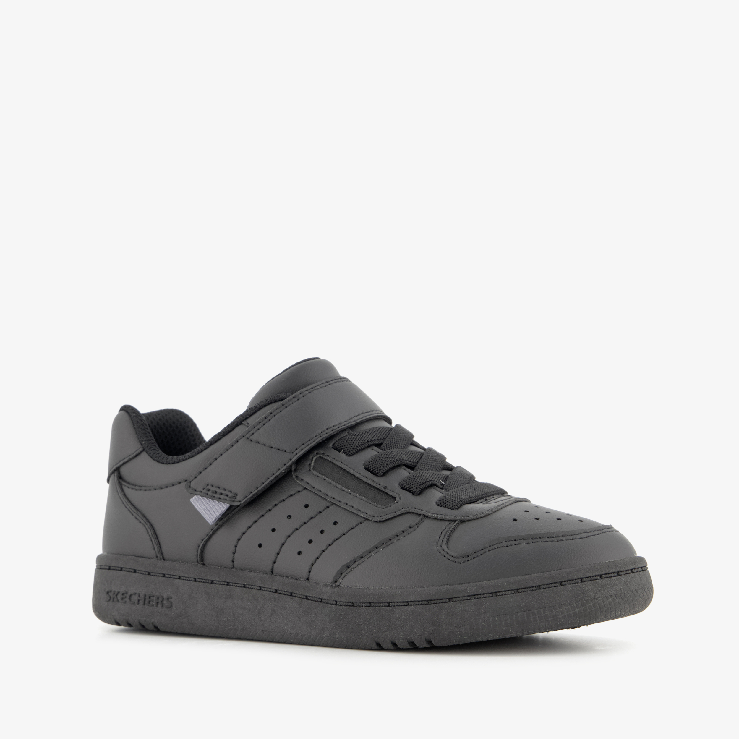 Skechers Quick Street jongens sneakers zwart