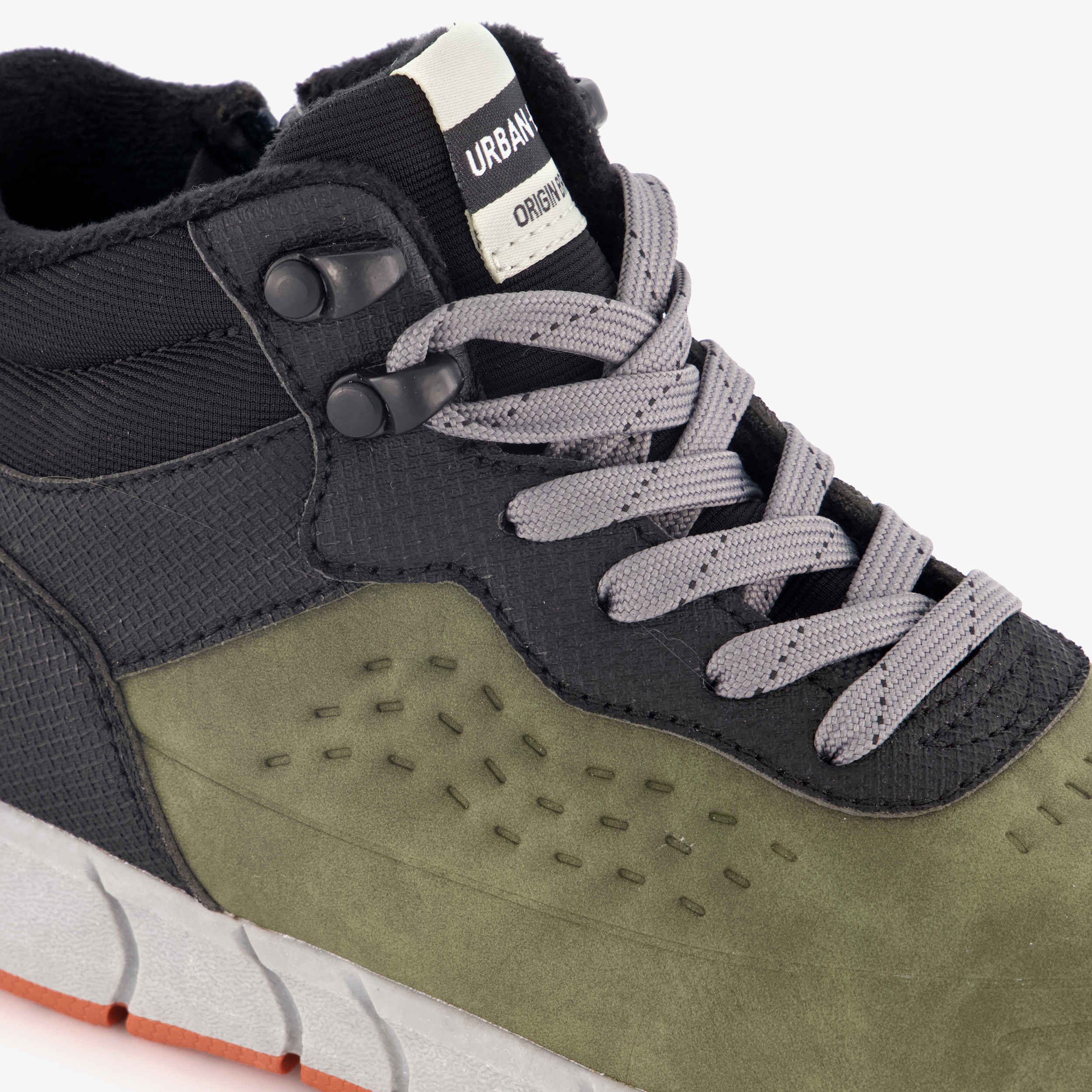 Blue Box hoge jongens sneakers groen – foto 5