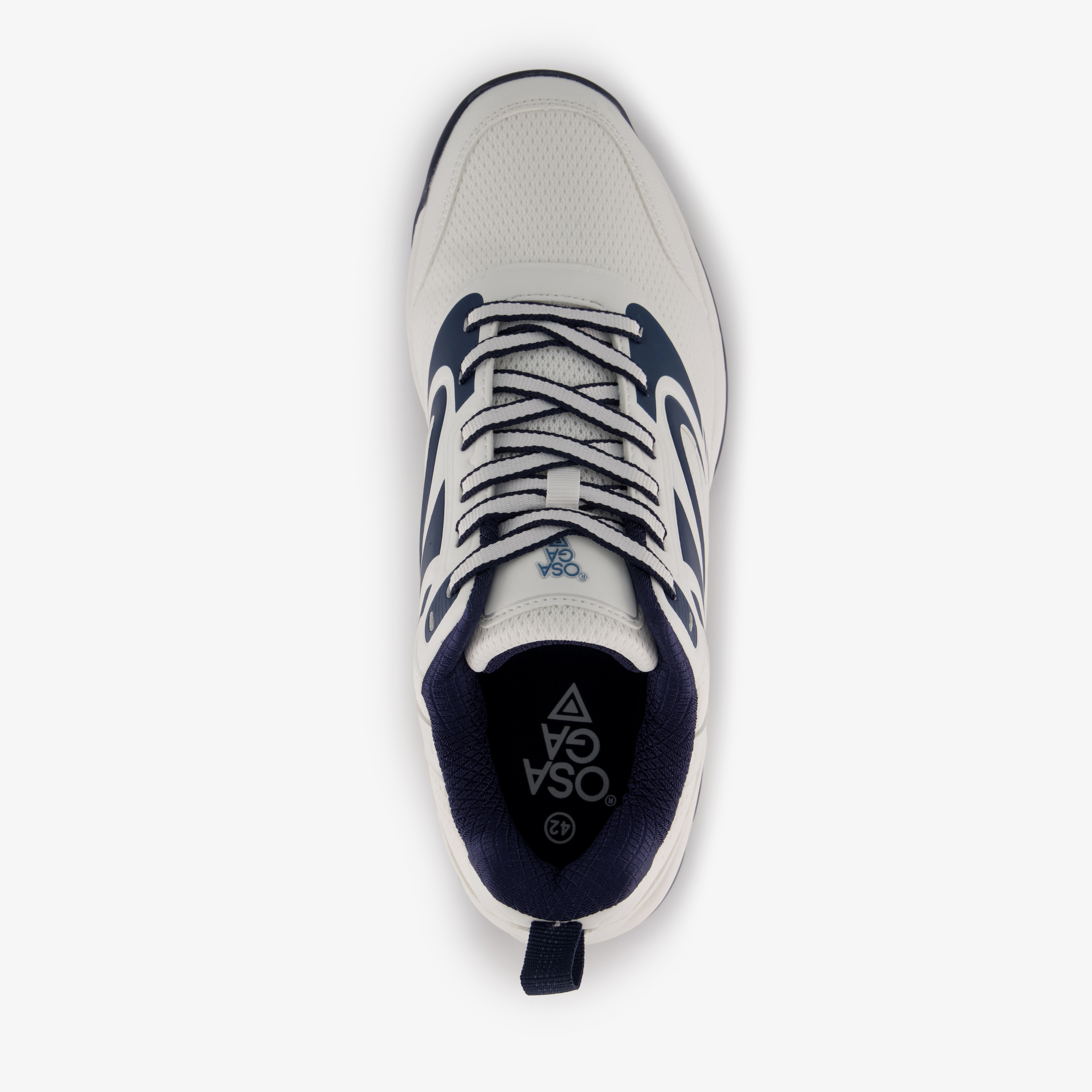 Osaga heren padelschoenen wit blauw – foto 4