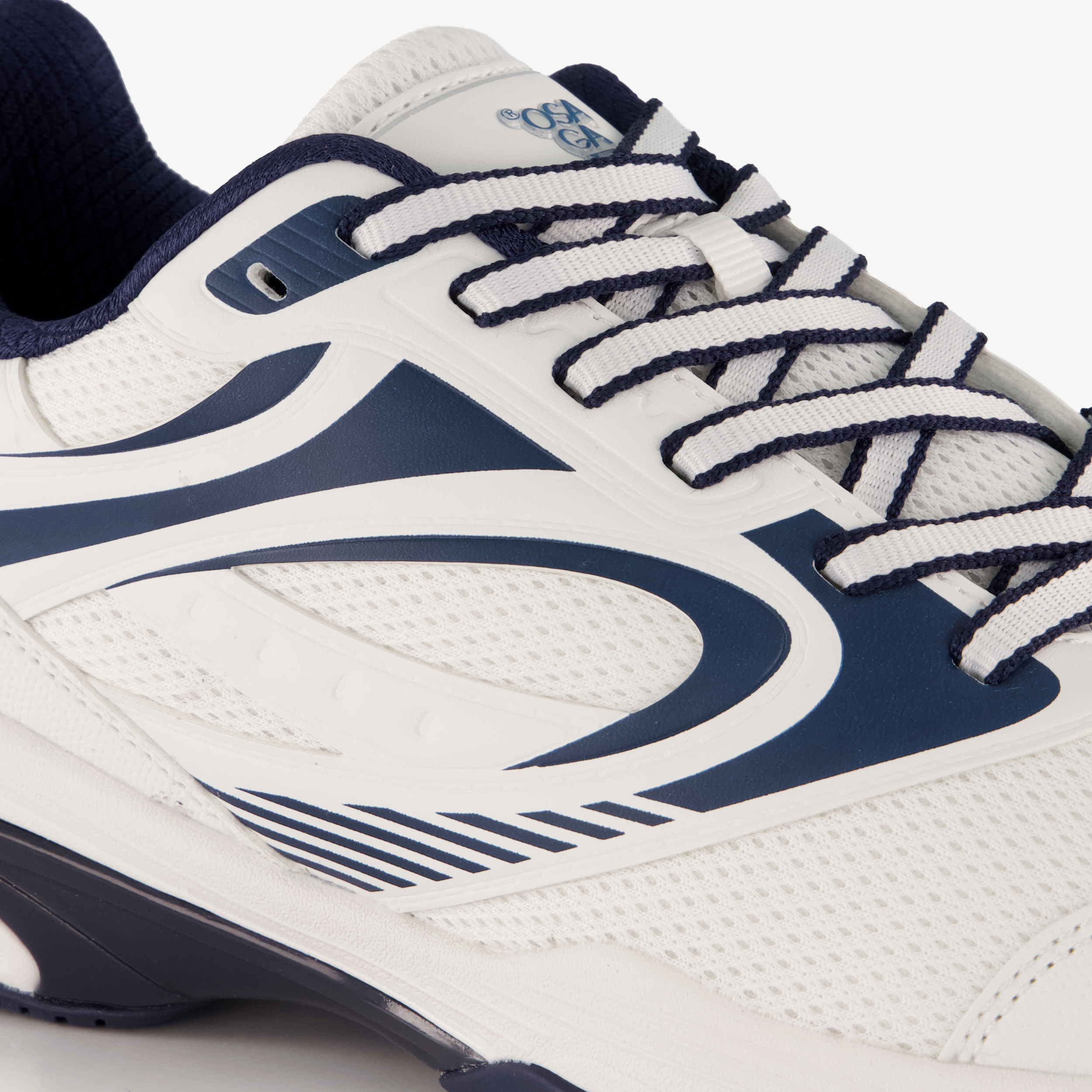 Osaga heren padelschoenen wit blauw – foto 5