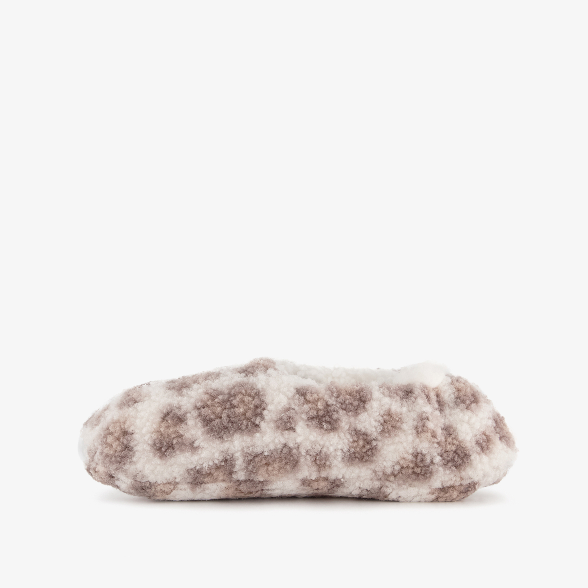 Thu!s panterprint ballerina sloffen voor dames - beige