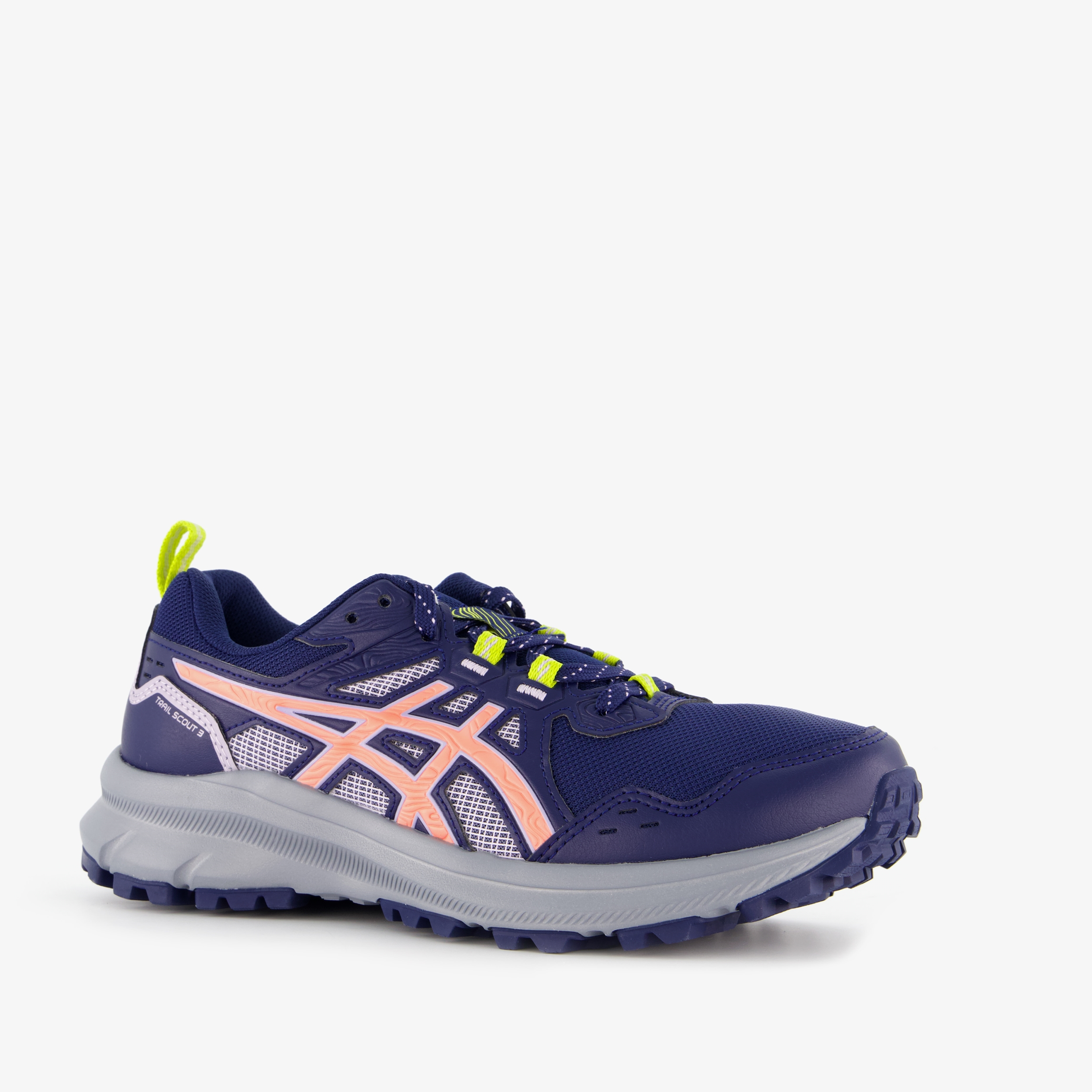 ASICS Trail Scout 3 dames hardloopschoenen blauw