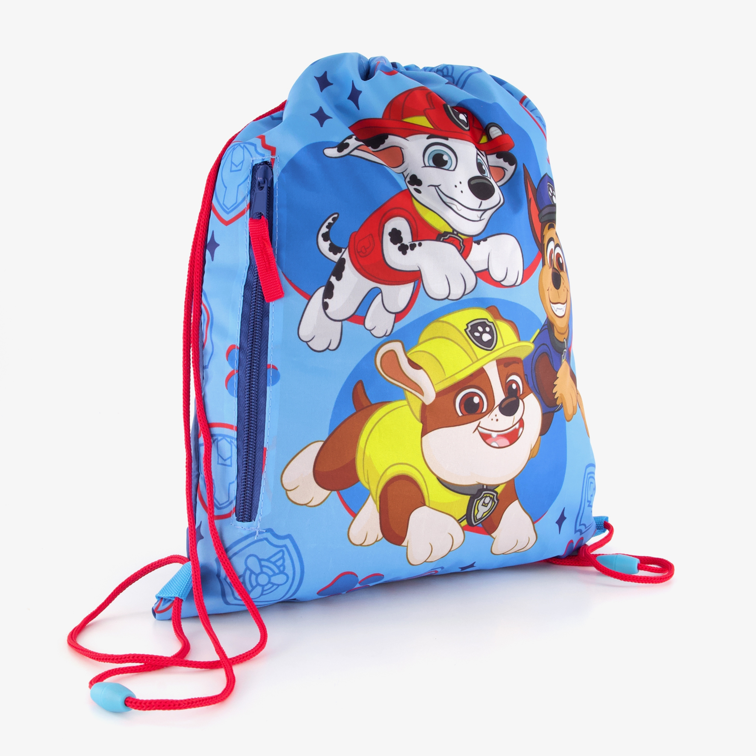 Paw Patrol kinder gymtas blauw 1 liter