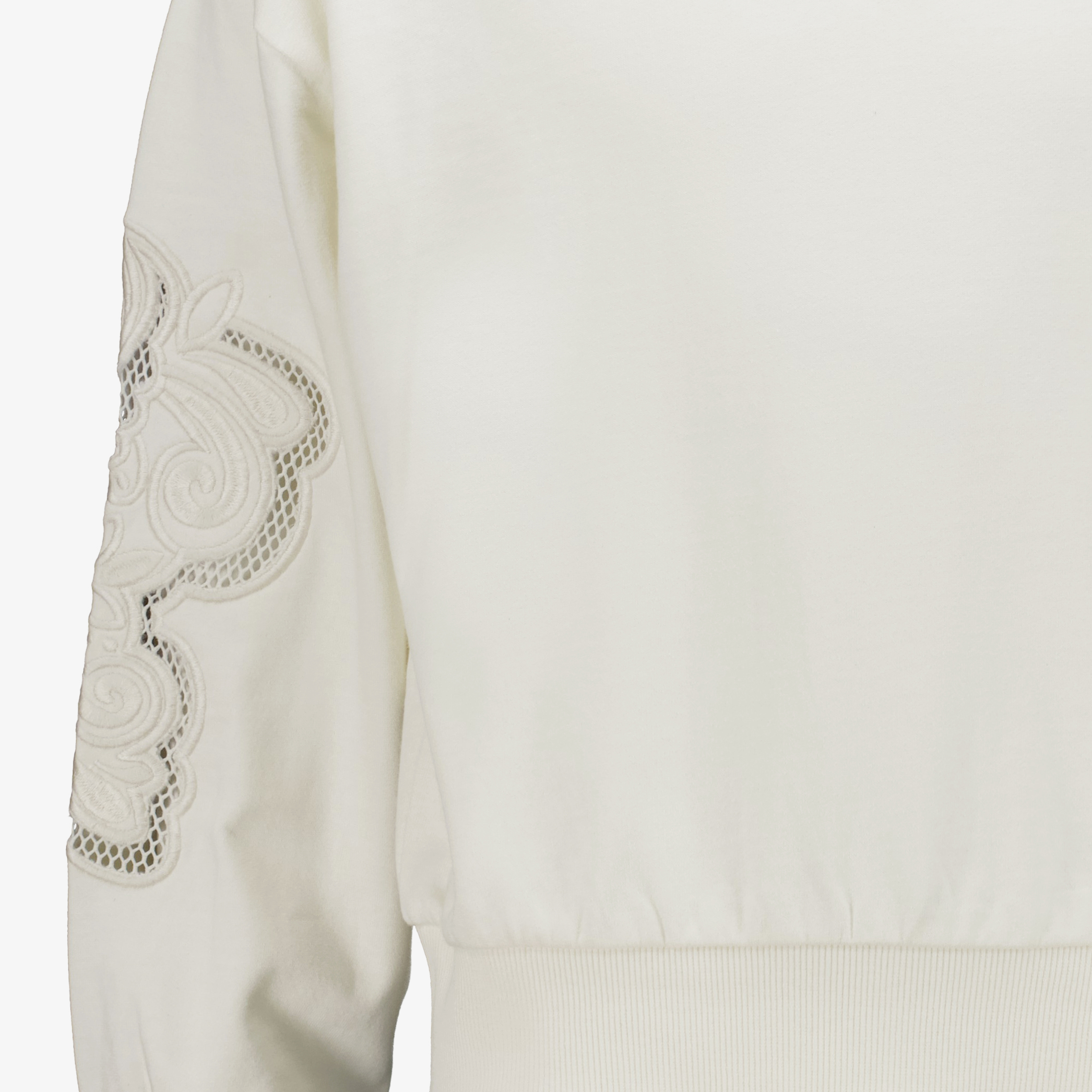 TwoDay meisjes sweater met bloem detail ecru truien & vesten – foto 2