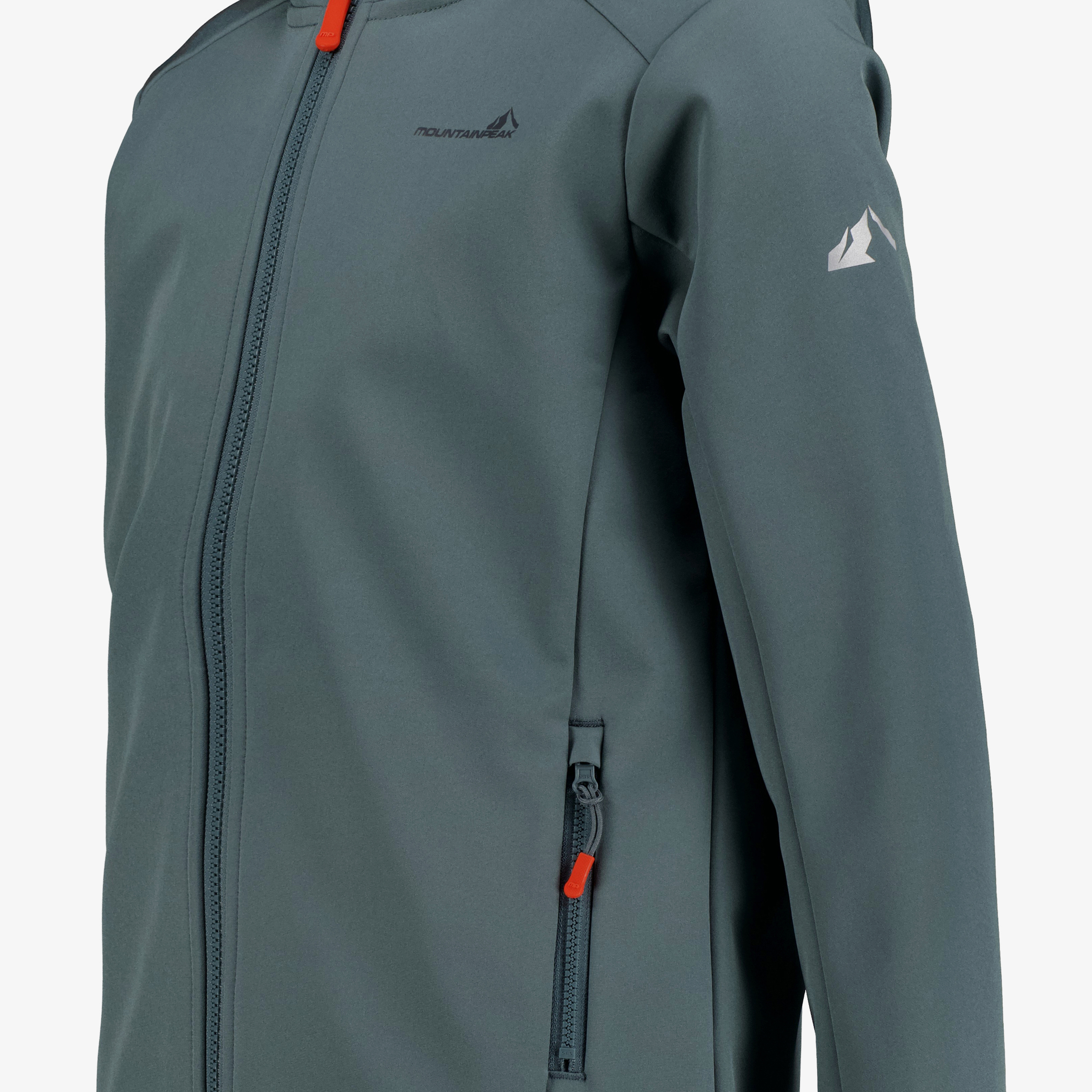 Mountain Peak kinder softshell jas blauw groen meisjes jassen – foto 2