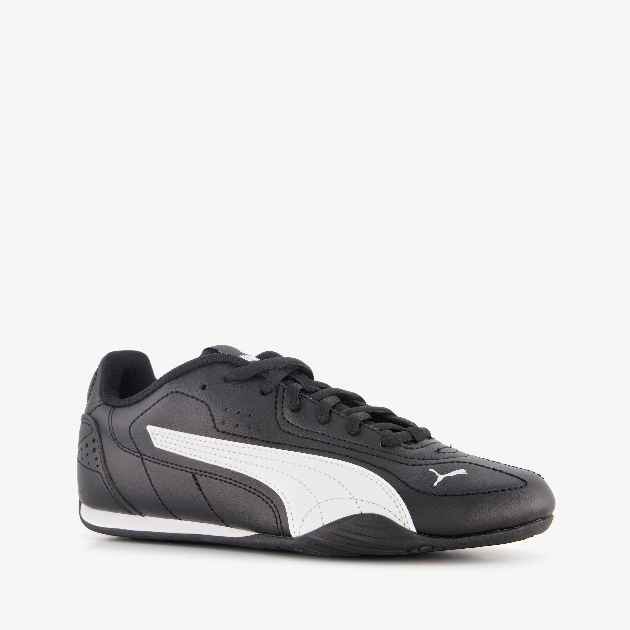 Puma Catch AC PS kinder sneakers zwart wit