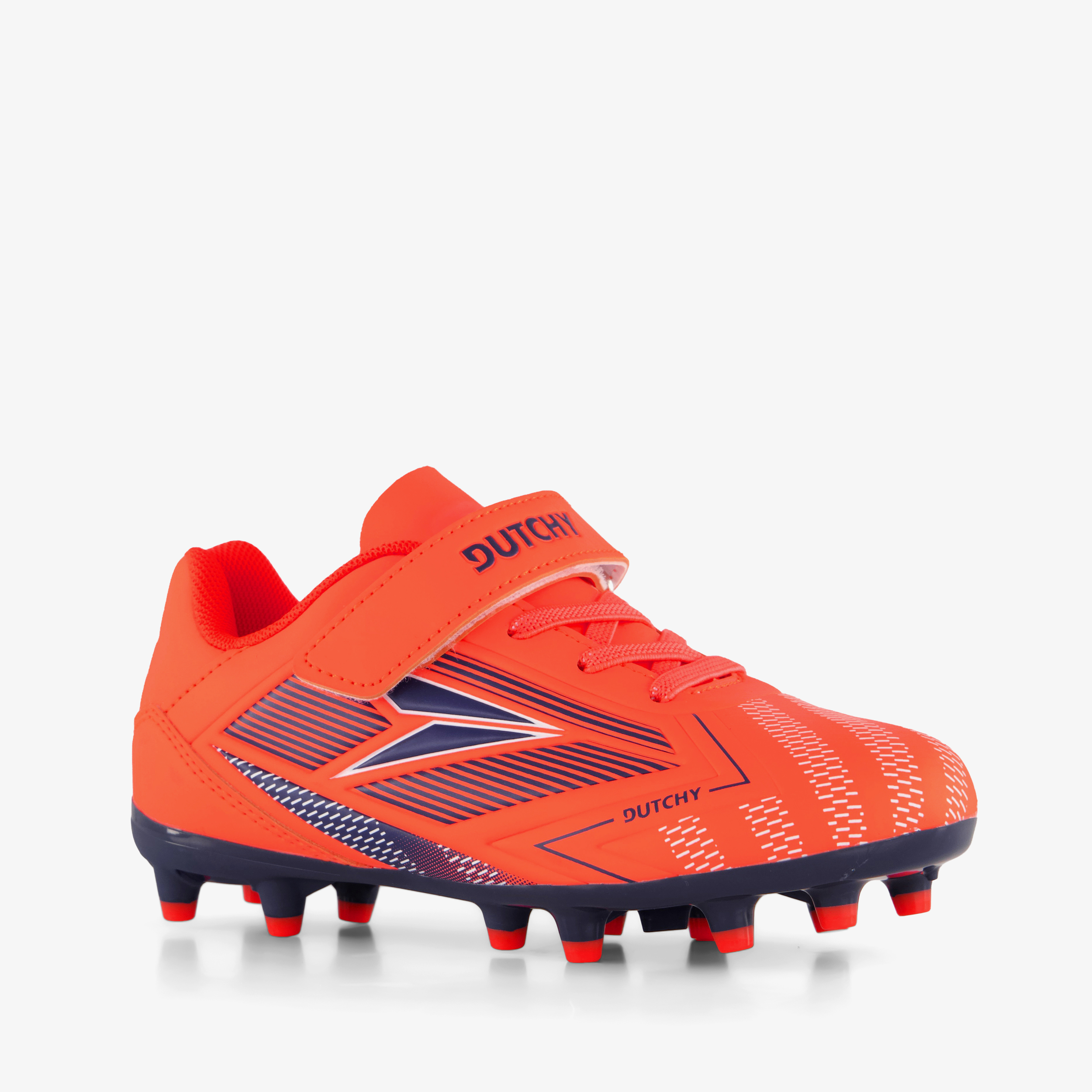 Dutchy Flow FG kinder voetbalschoenen oranje meisjes veldschoenen