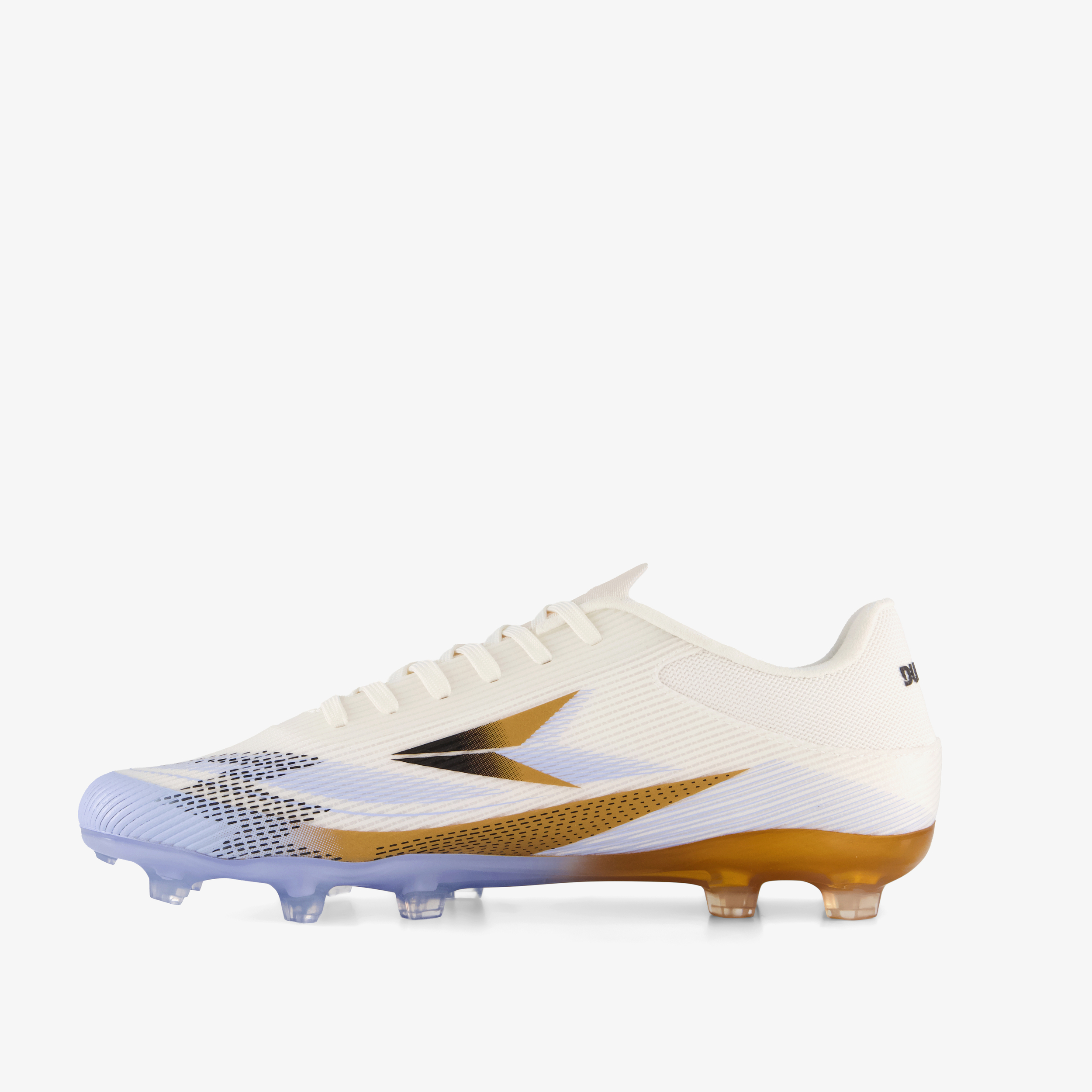 Dutchy Ultimate heren voetbalschoenen FG wit goud