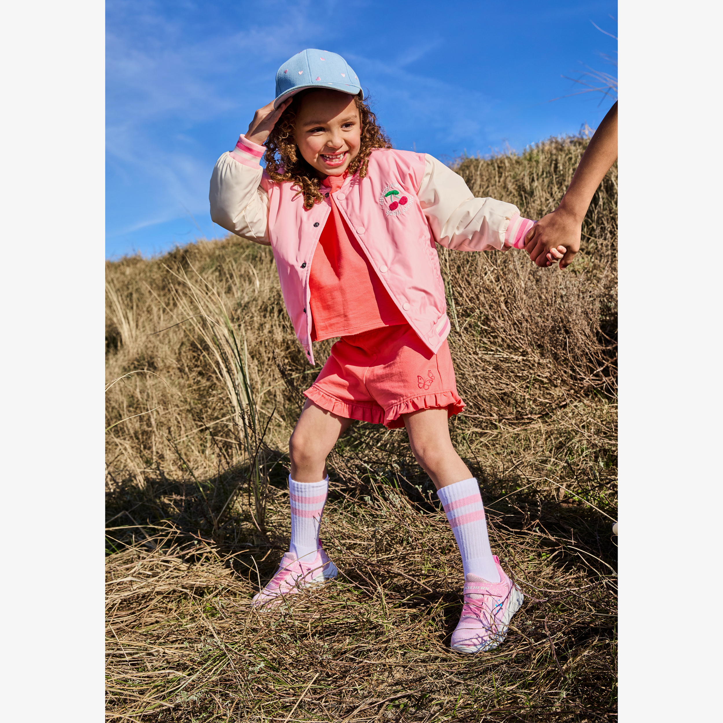 TwoDay meisjes baseball zomerjas roze jassen – foto 3