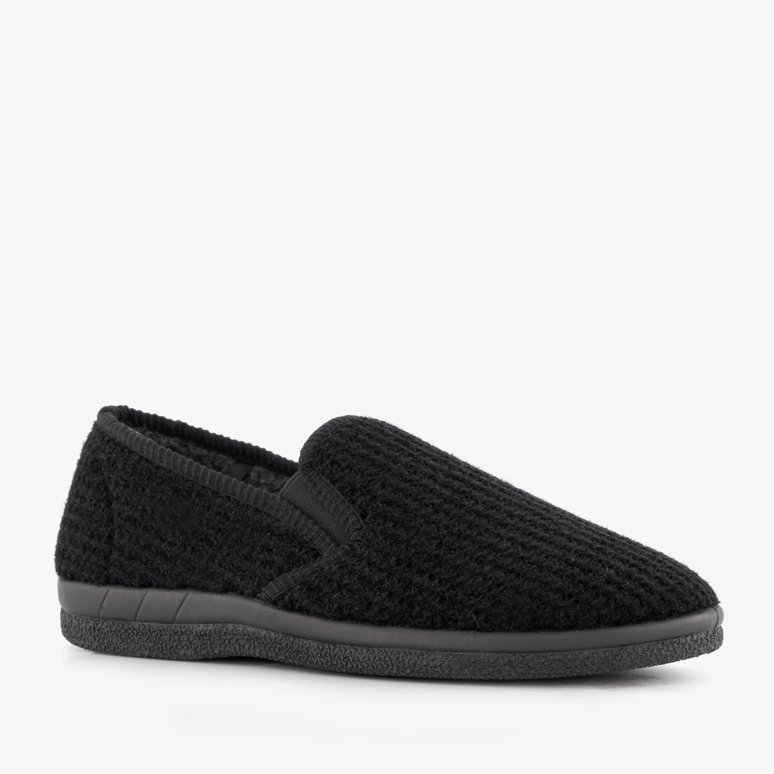 Thu!s heren pantoffels met teddy voering grijs