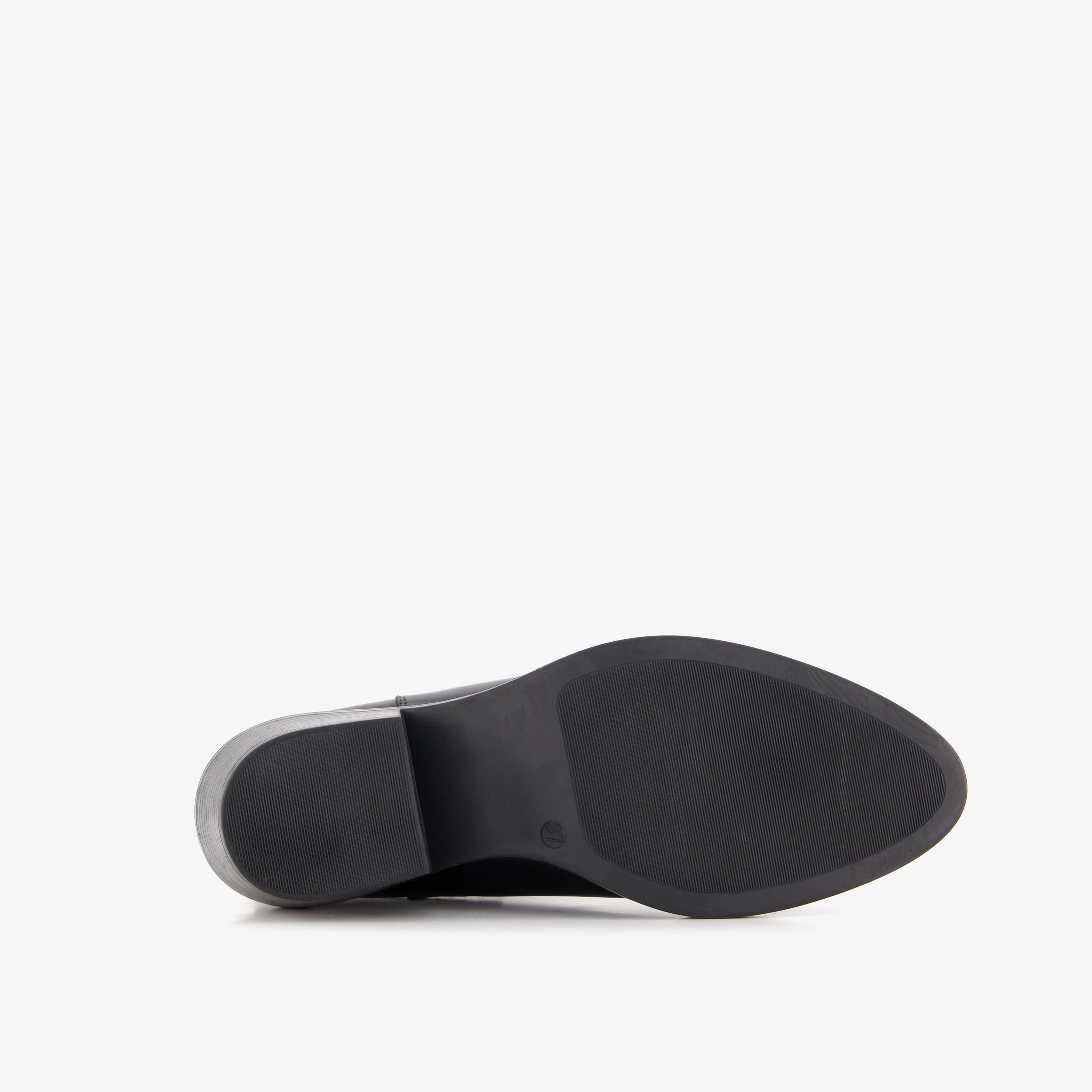 Harper leren dames Chelsea boots met hak zwart – foto 3