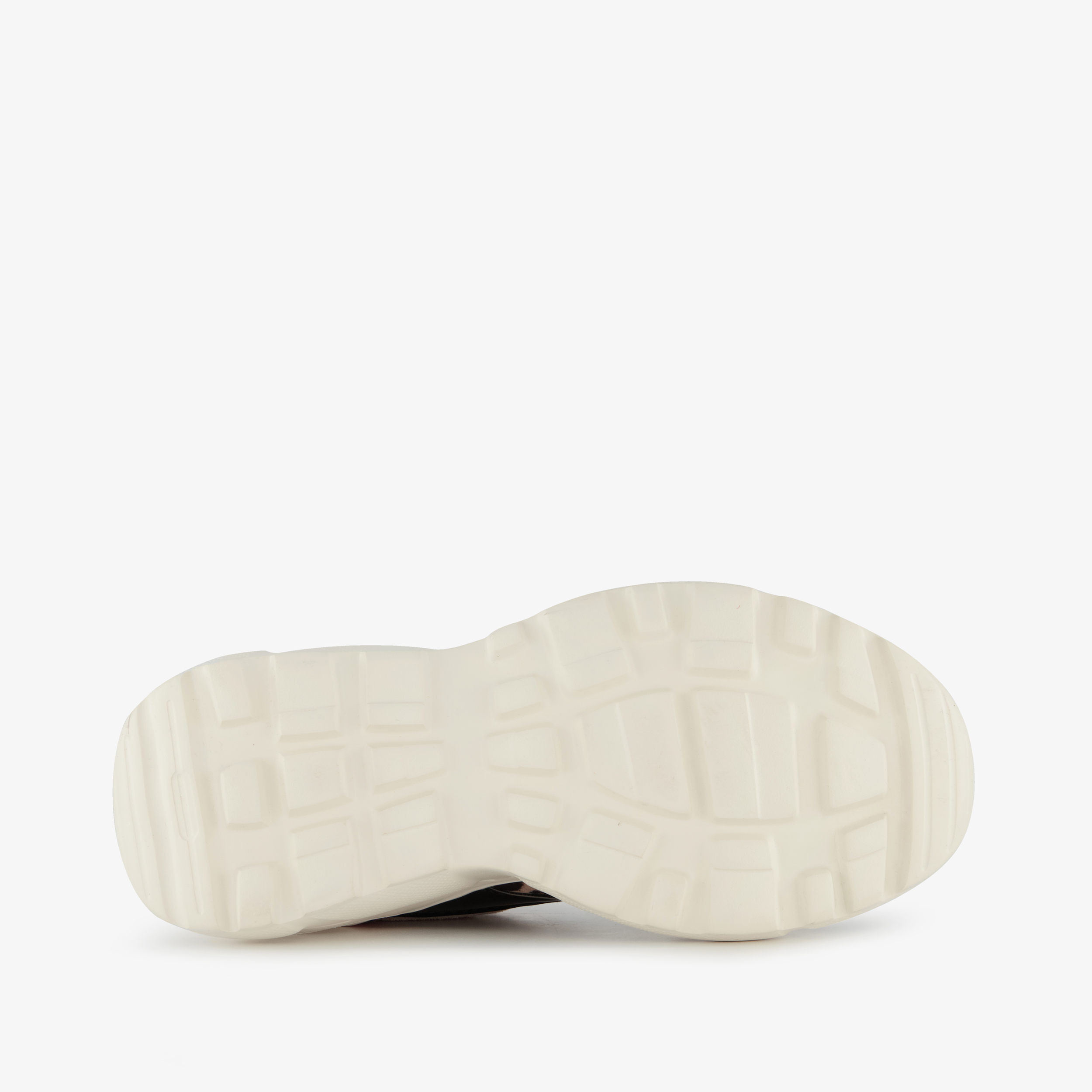 Blue Box meisjes dad sneakers met panterprint details beige zwart – foto 3