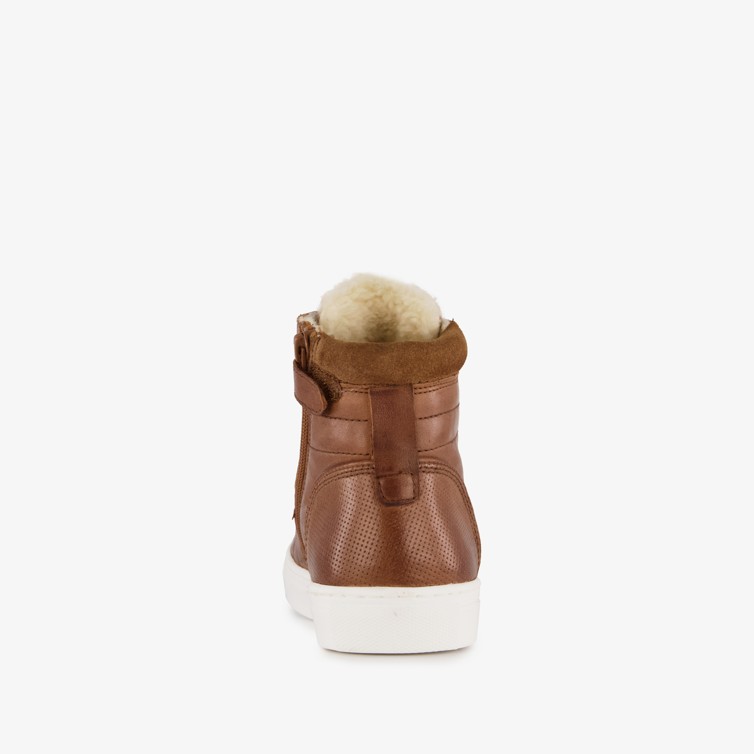 Groot leren jongens veterschoenen bruin boots – foto 2