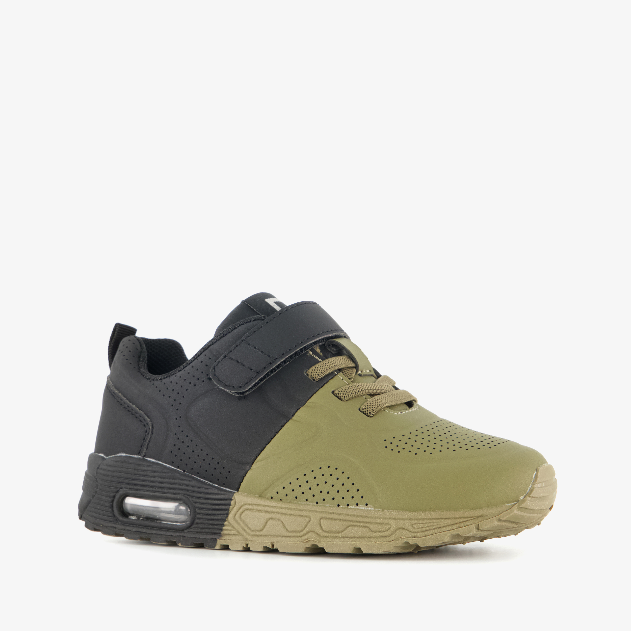 Blue Box jongens sneakers met airzool zwart groen
