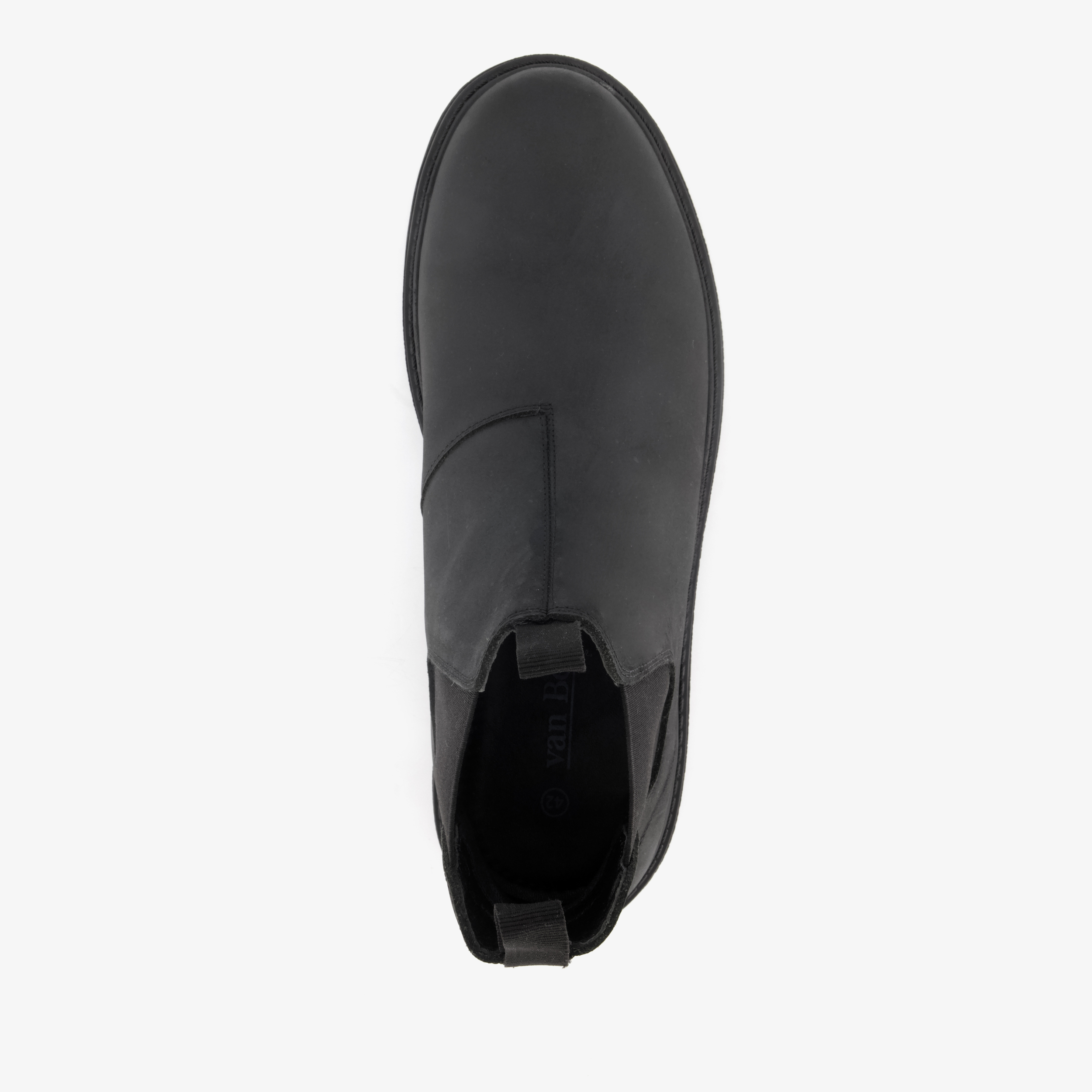 Van Beer suède heren Chelsea boots zwart – foto 4