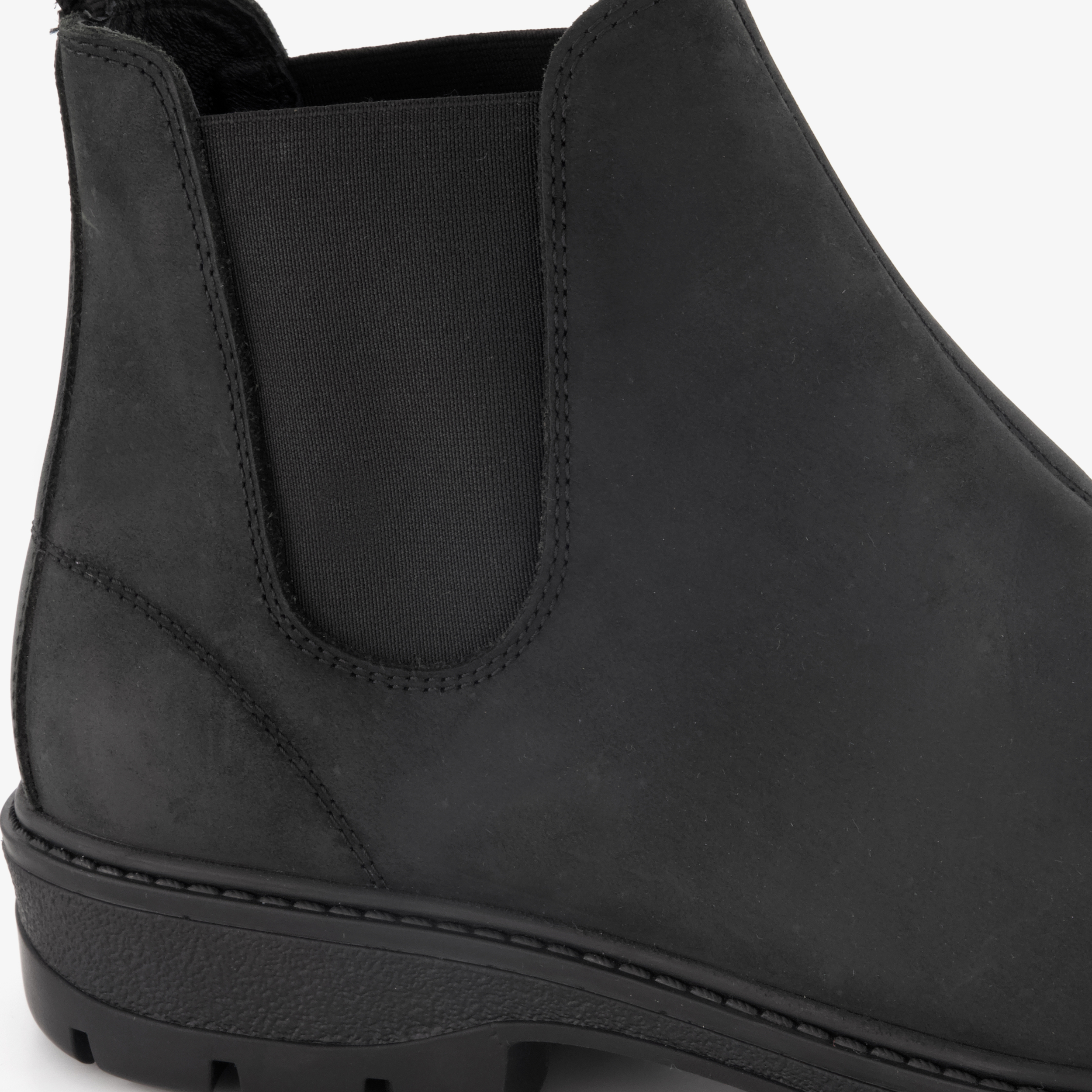 Van Beer suède heren Chelsea boots zwart – foto 5