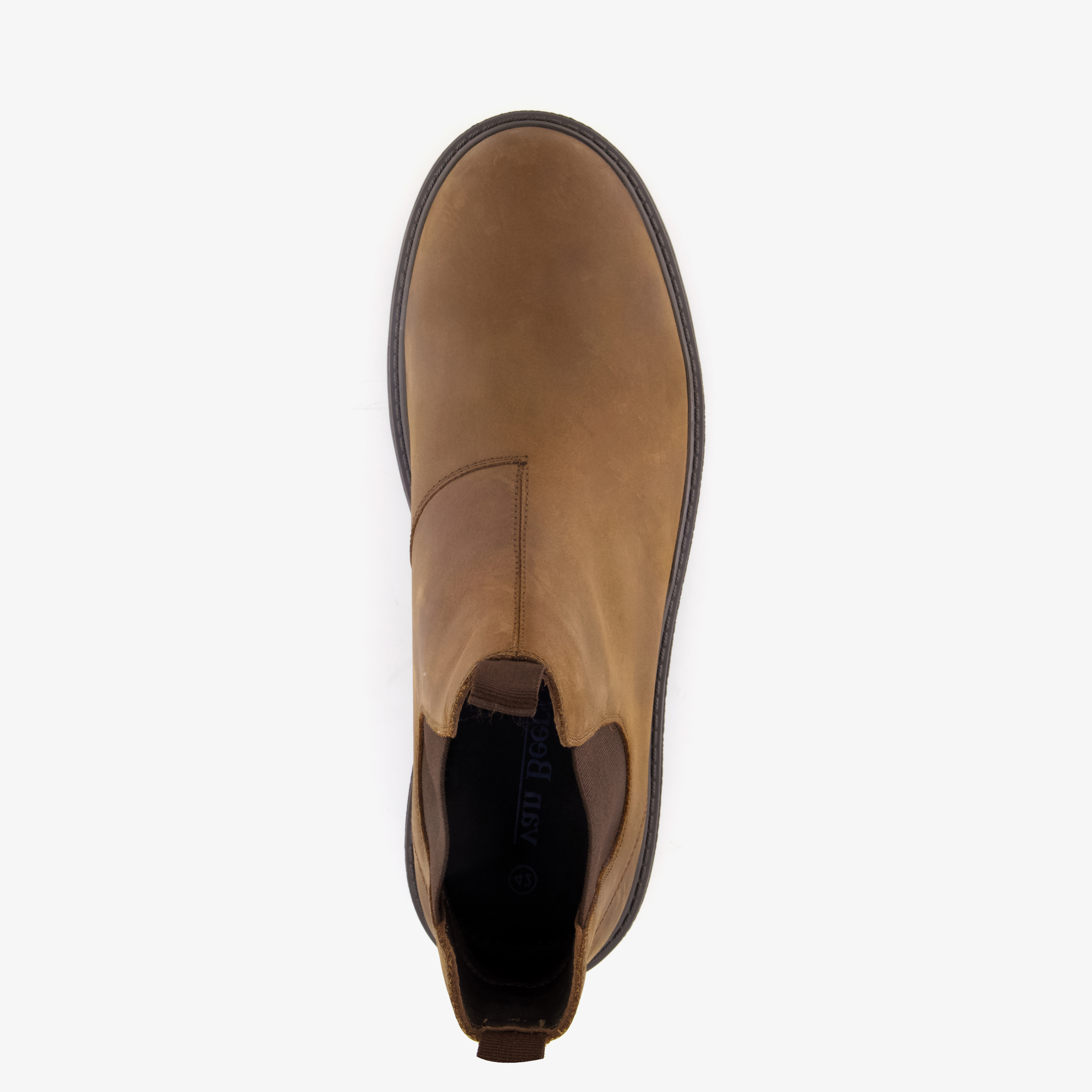 Van Beer suède heren Chelsea boots bruin – foto 4