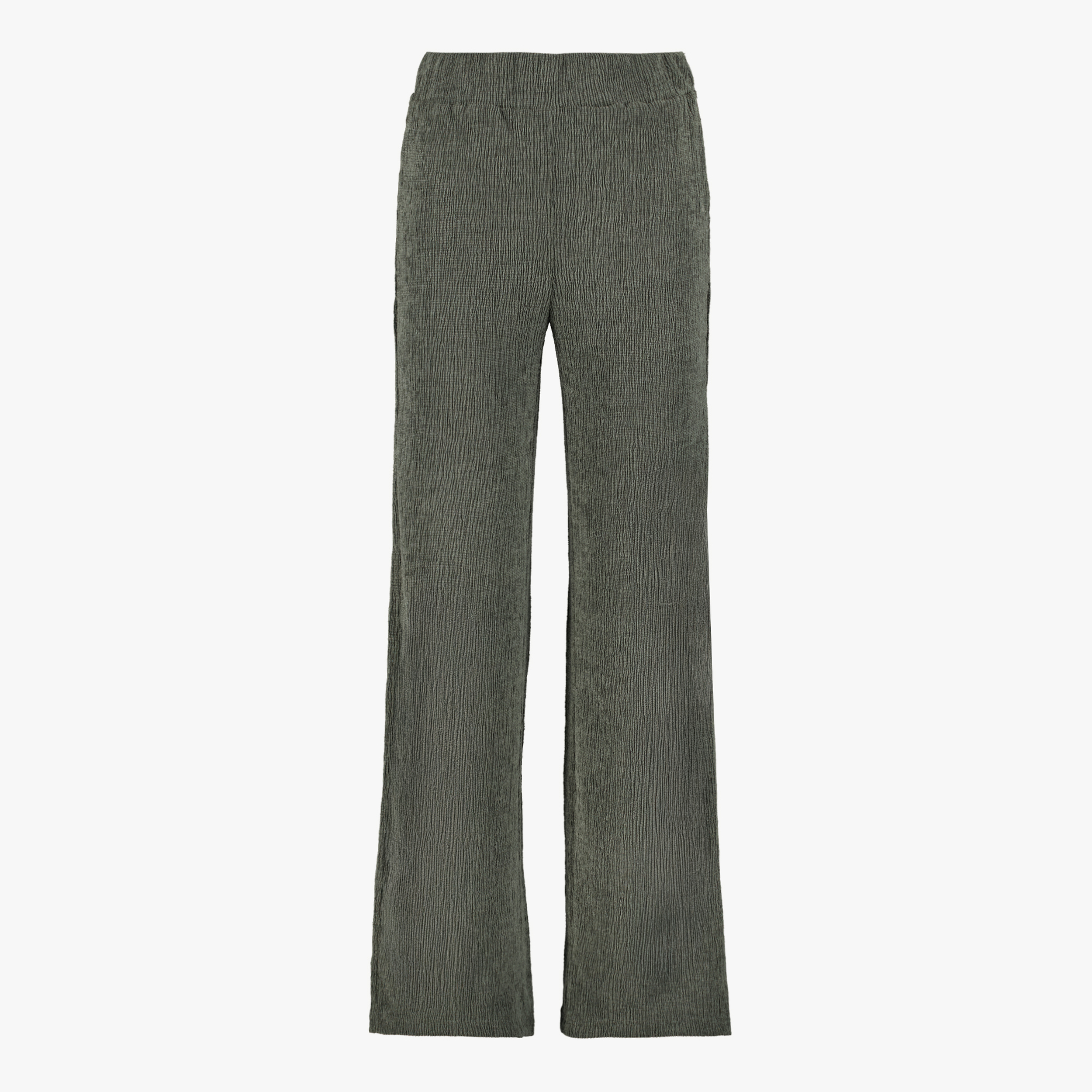 TwoDay dames plissé pantalon groen broeken & shorts