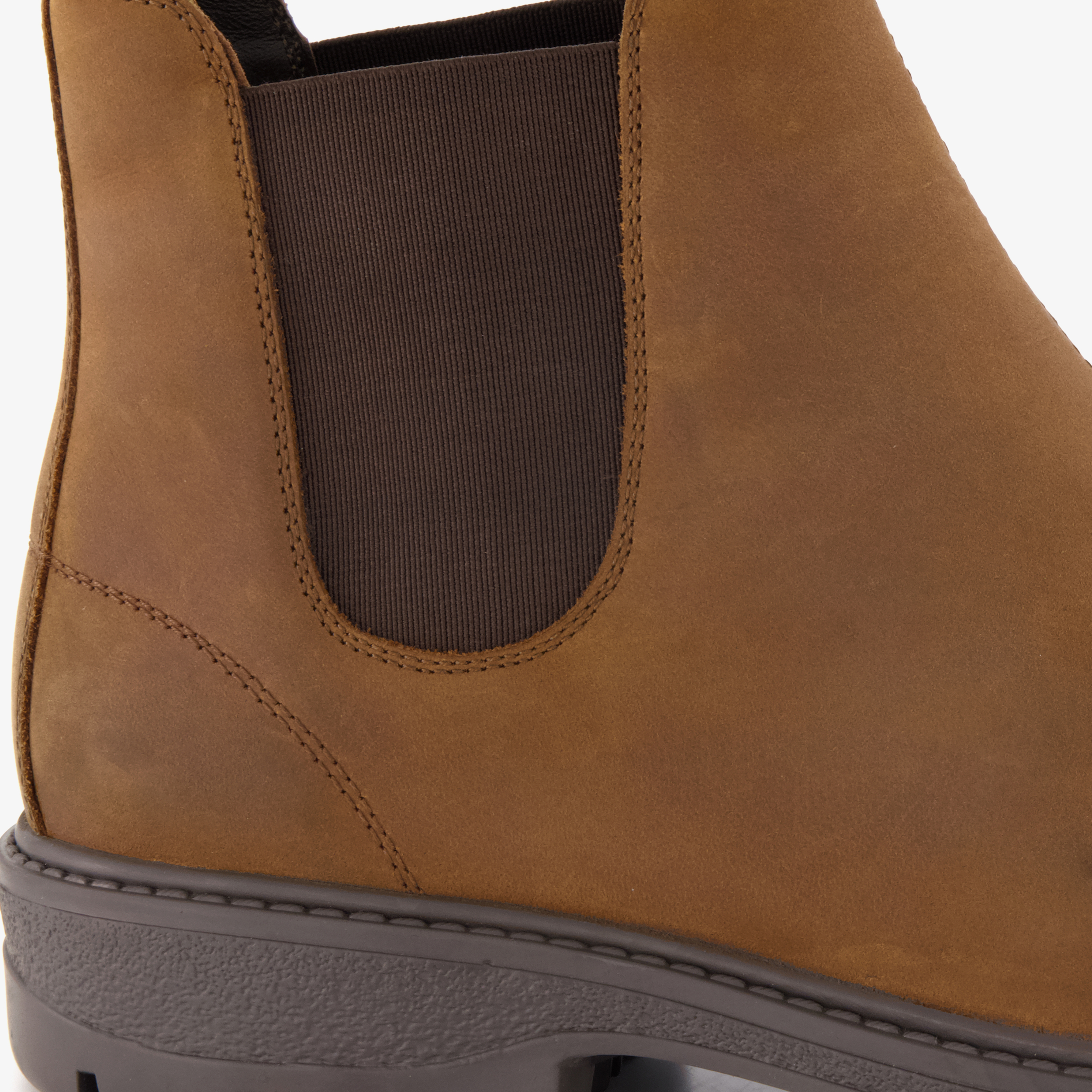 Van Beer suède heren Chelsea boots bruin – foto 5