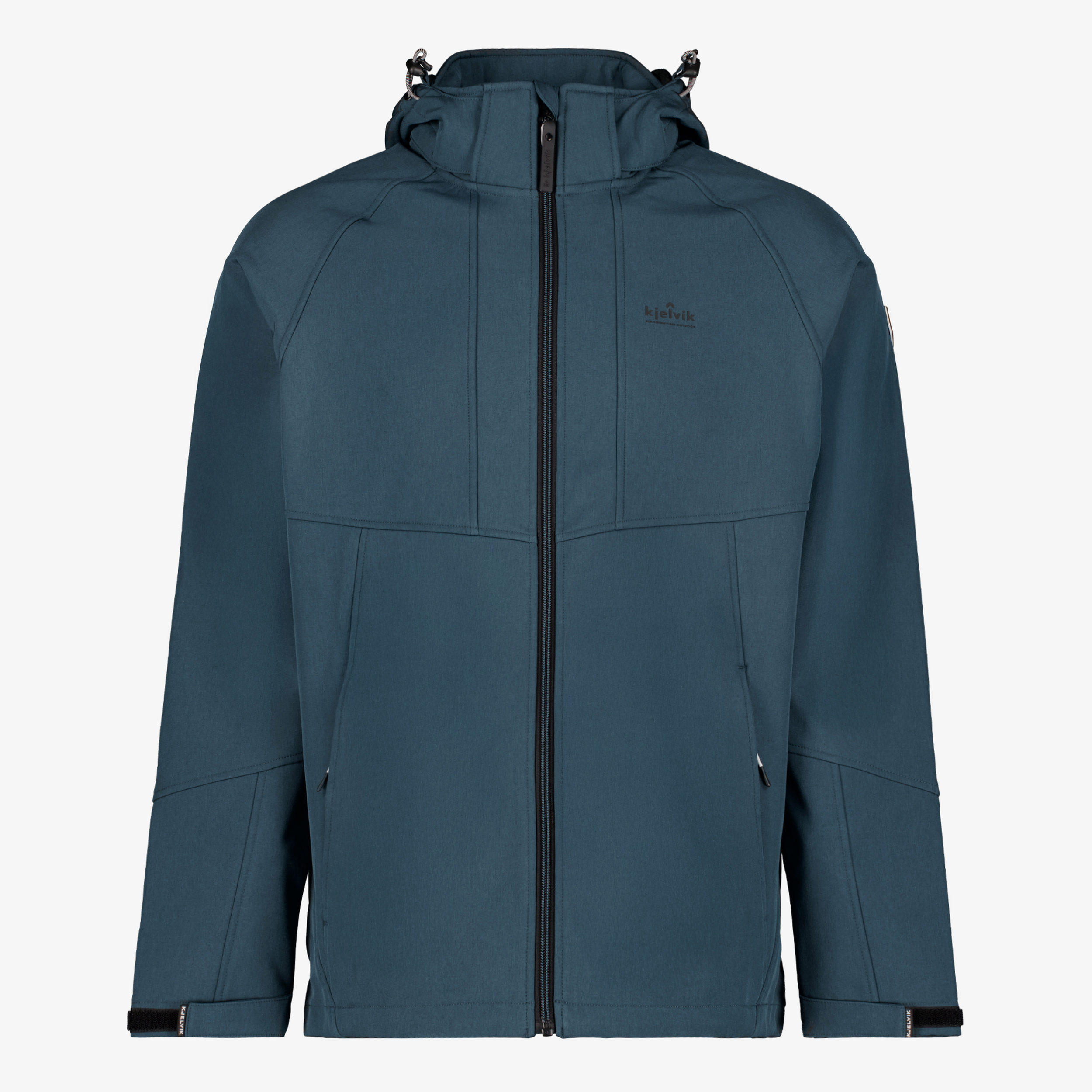 Kjelvik softshell heren jas blauw jassen