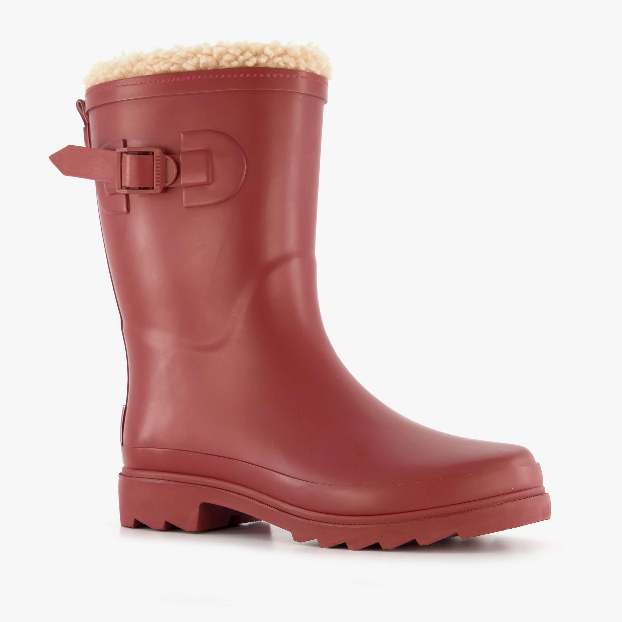 Mountain Peak gevoerde dames regenlaarzen rood