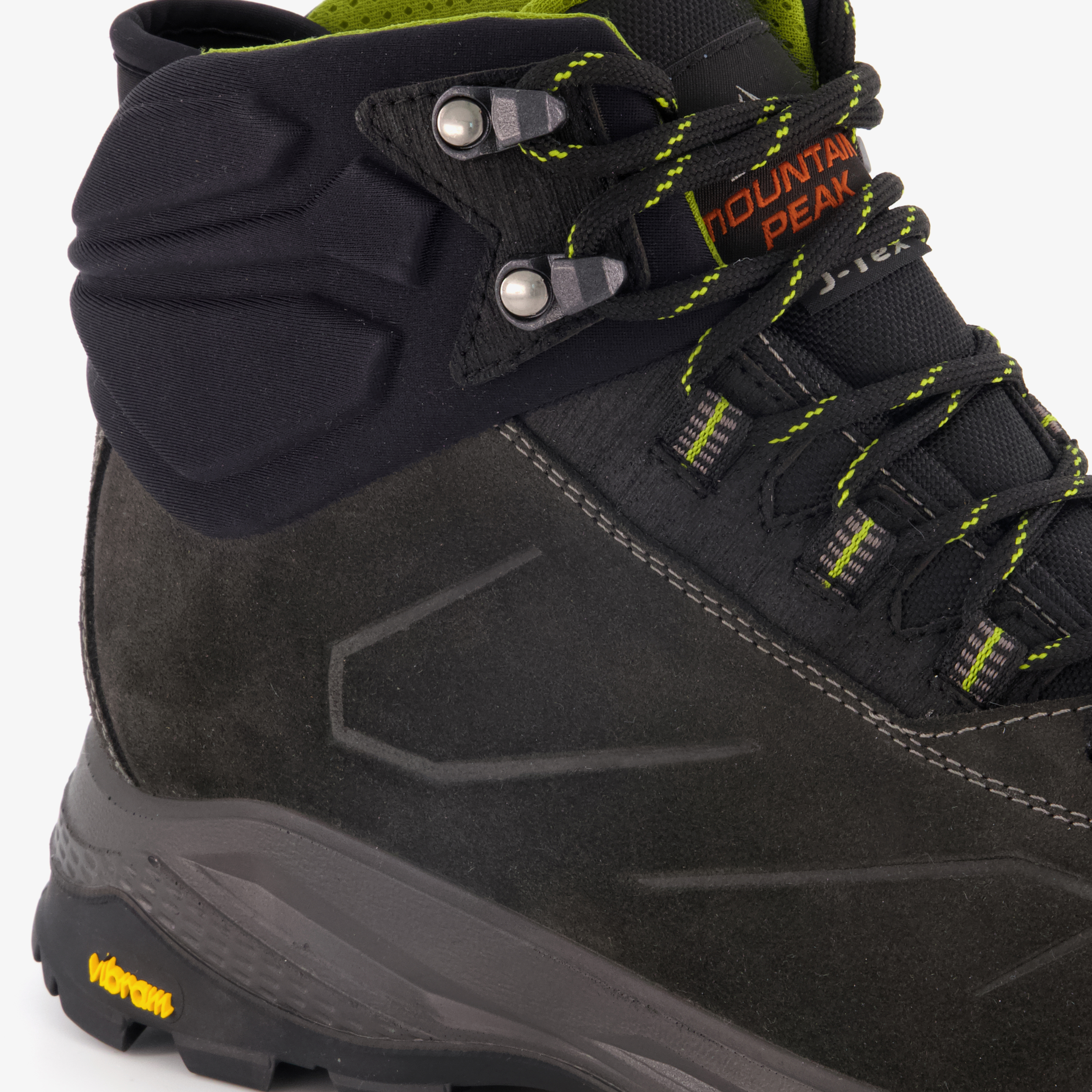 Mountain Peak heren cat. B wandelschoenen vibram zool grijs – foto 5