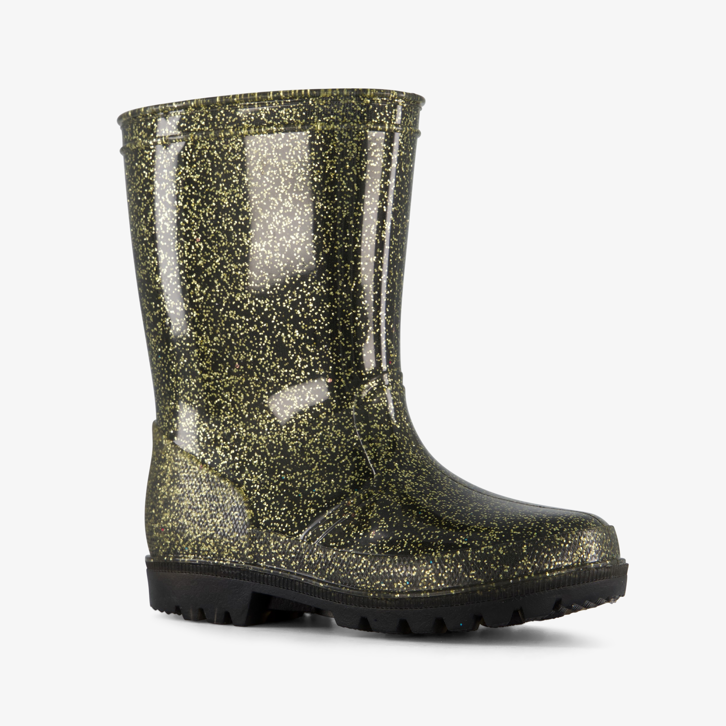 Mountain Peak regenlaarzen met lichtjes goud